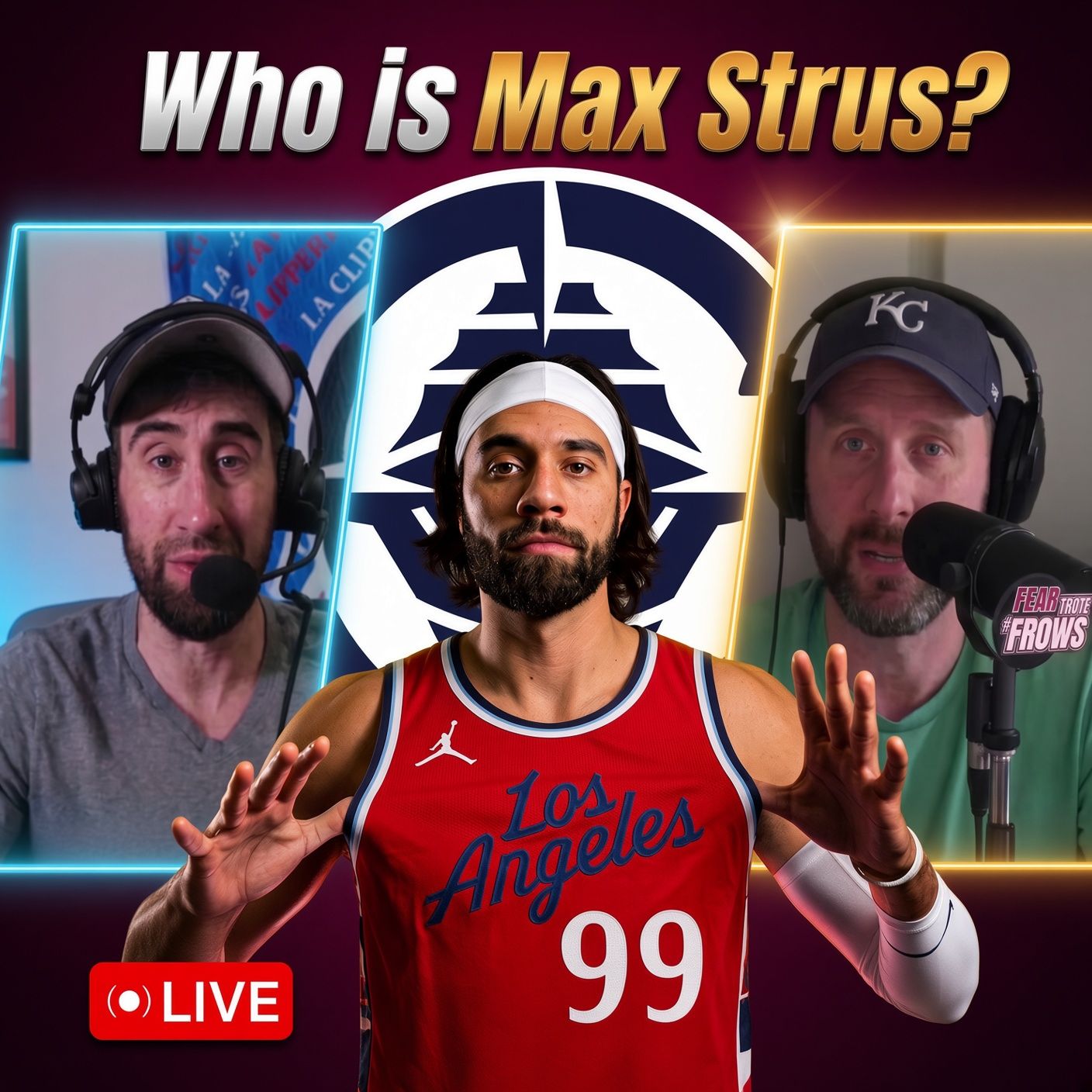 Bob Schmidt from "Fear the 'Fro" on Max Strus episode artwork
