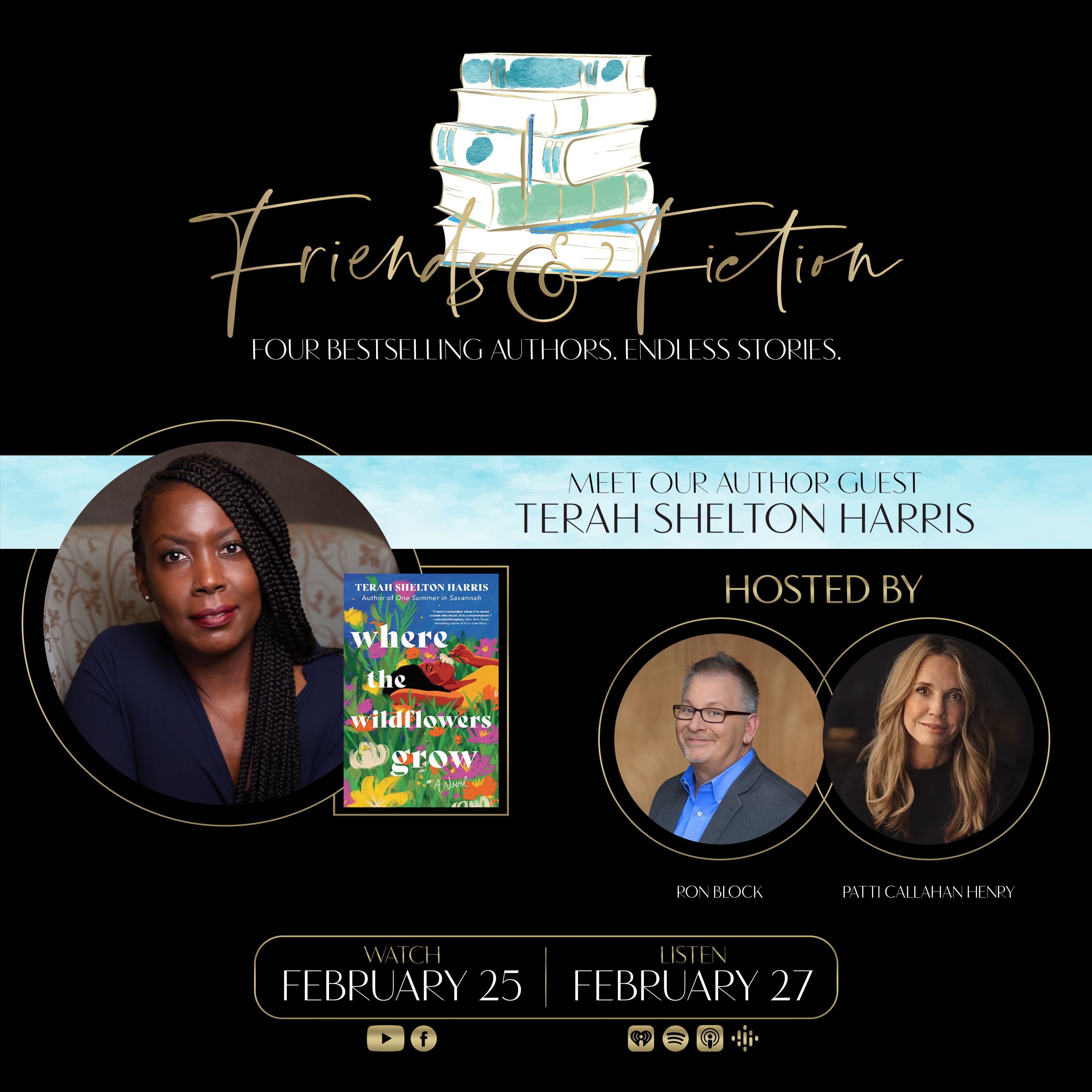 Friends & Fiction with Terah Shelton Harris