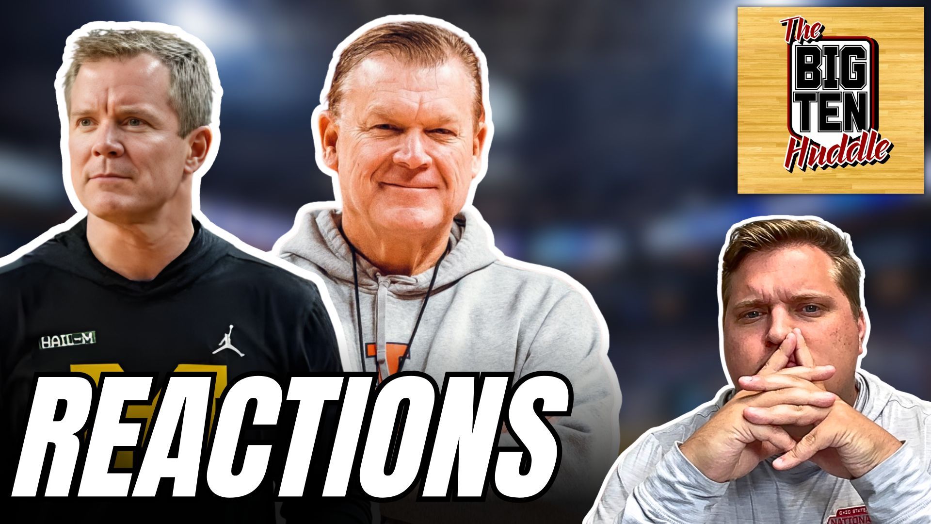 INSTANT REACTION to Michigan DOMINATES Arizona 91-73 | Illinois Falls to UConn in Final Four