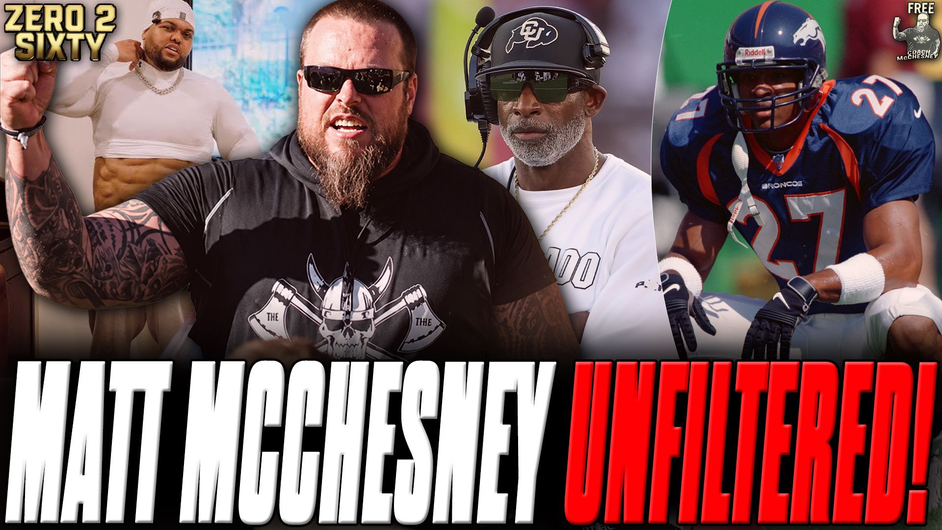 Steve Atwater Joins As Matt McChesney Goes UNFILTERED About Colorado, NFL! | Zero 2 Sixty episode artwork