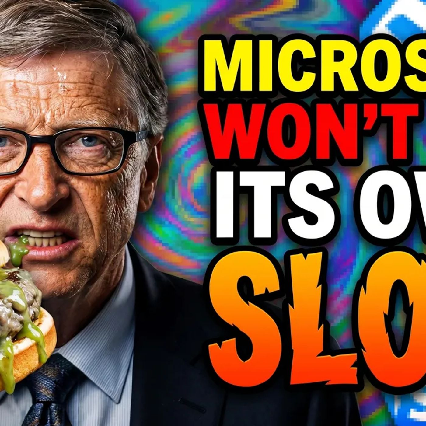 Microsoft Won't Eat Their Own AI SLOP...
