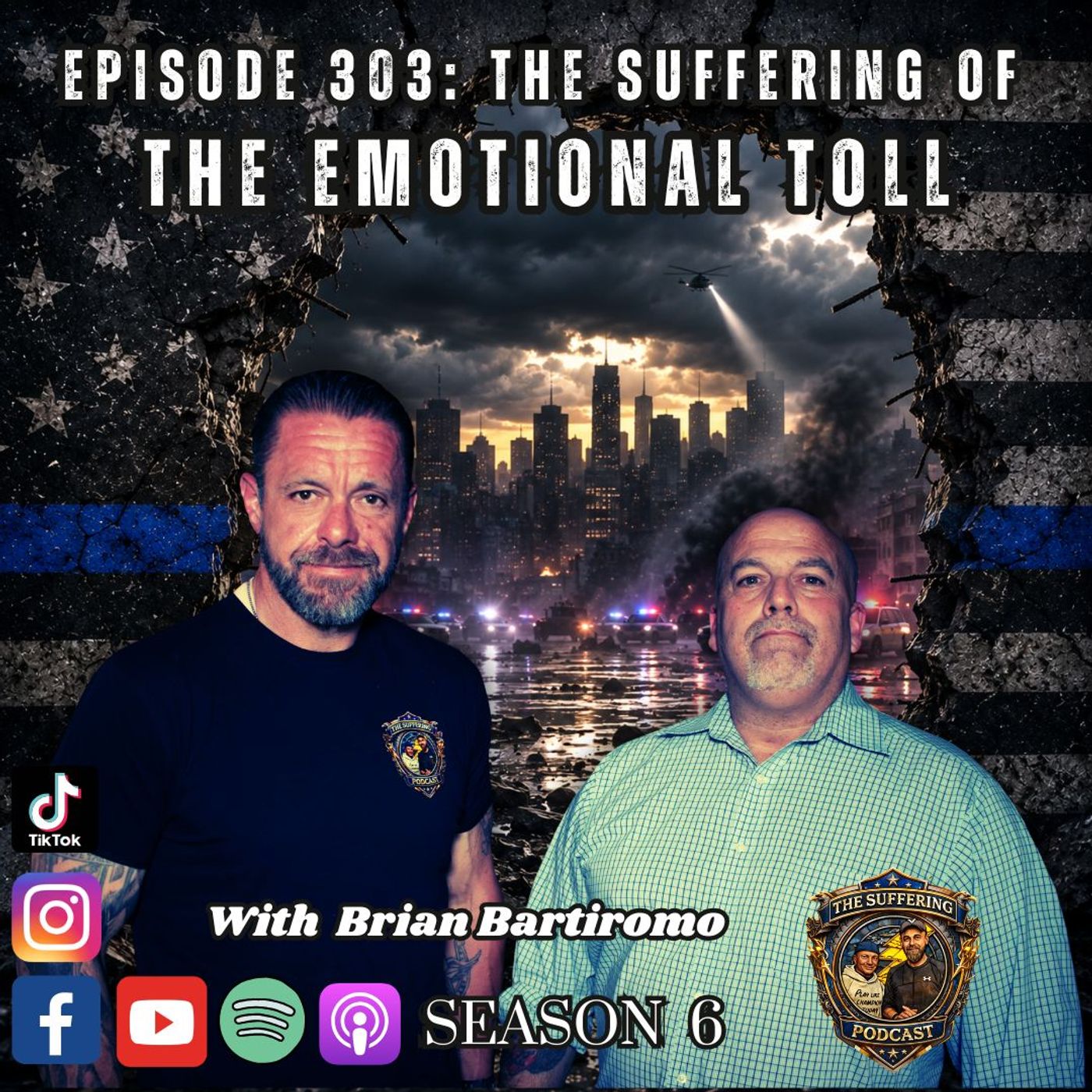 Episode 303: The Suffering of The Emotional Toll With Brian Bartiromo