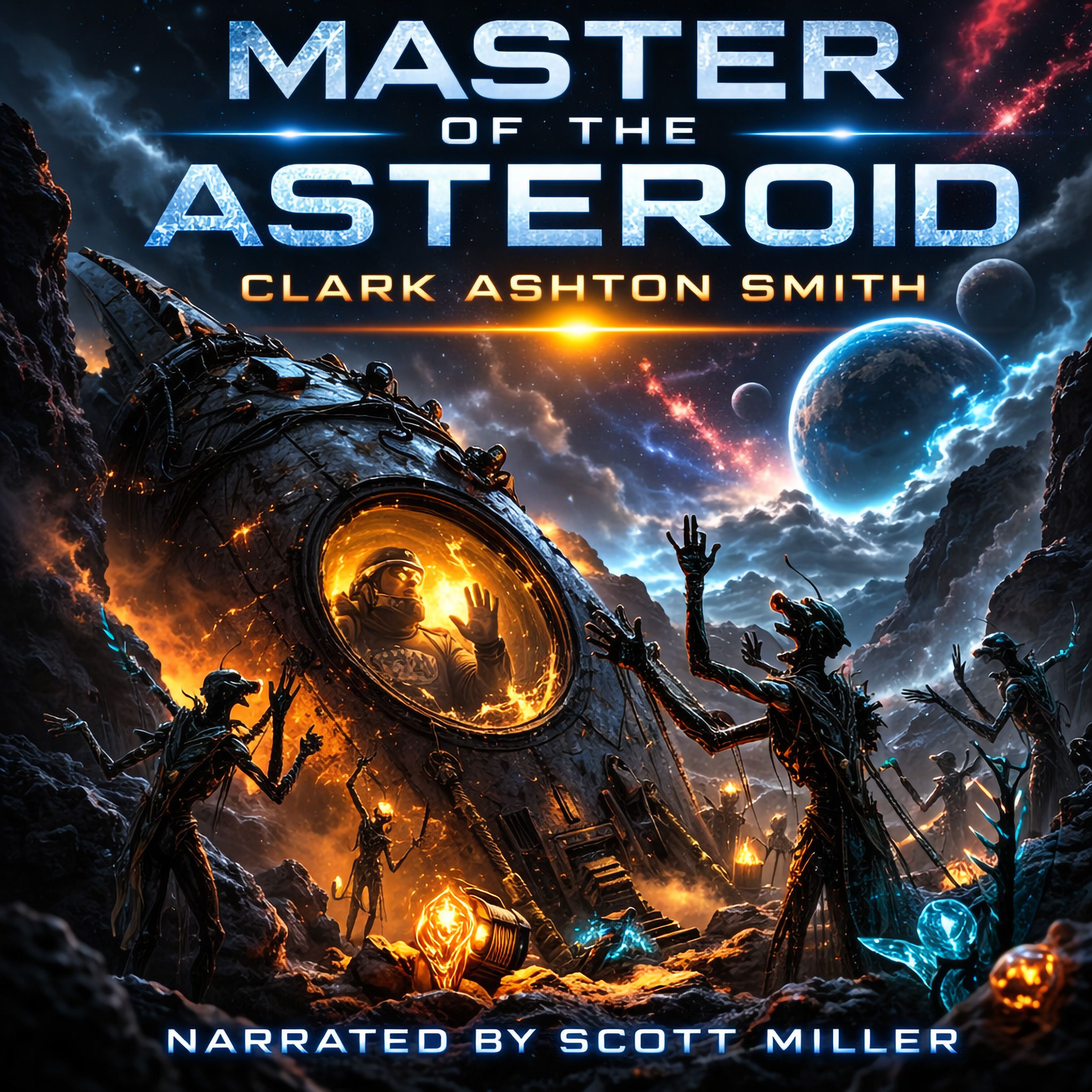 Master of the Asteroid by Clark Ashton Smith - Alone, Doomed, and Deified on a Forgotten Asteroid episode artwork