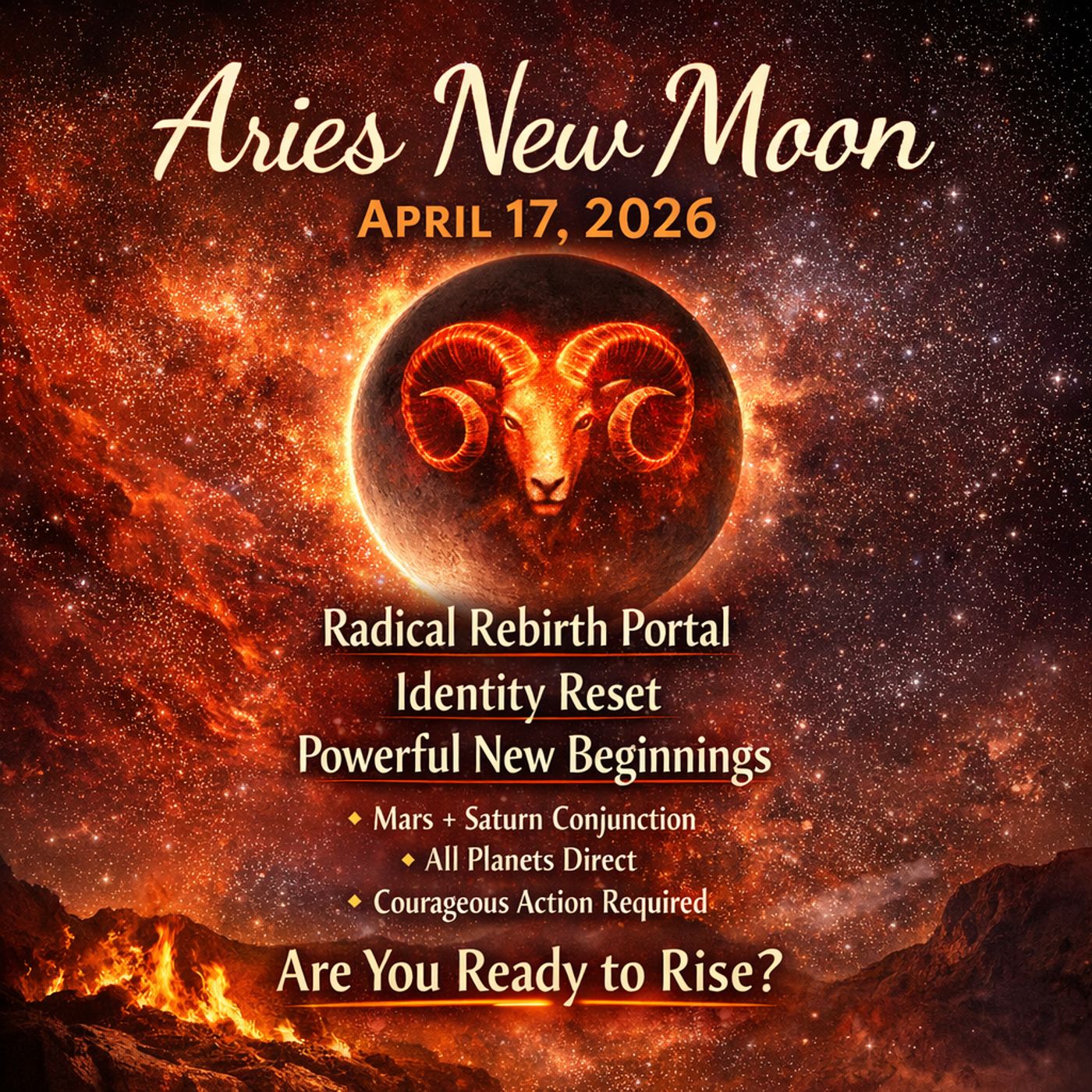 Aries New Moon April 2026 Astrology: Radical Rebirth, Identity Reset and Powerful New Beginnings for Every Zodiac Sign