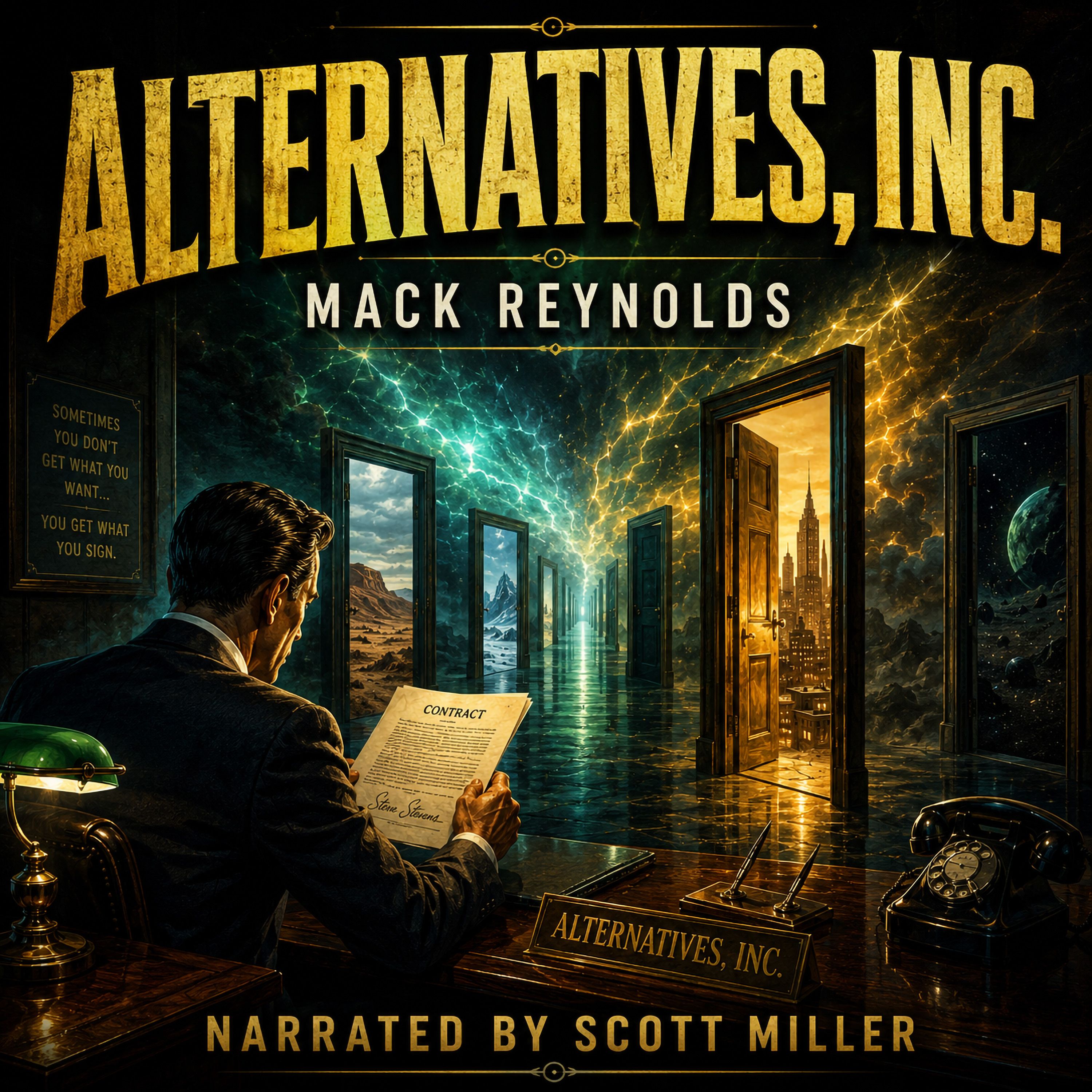 Alternatives Inc. by Mack Reynolds episode artwork
