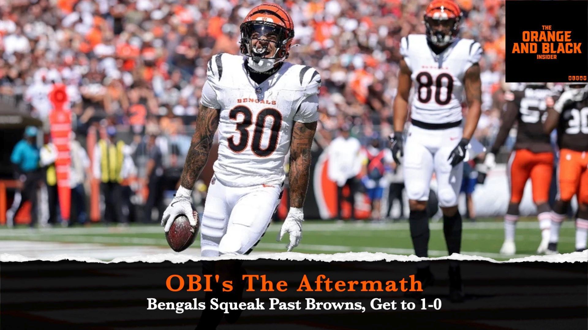 OBI's The Aftermath: Bengals Squeak by Browns, Claw to 1-0