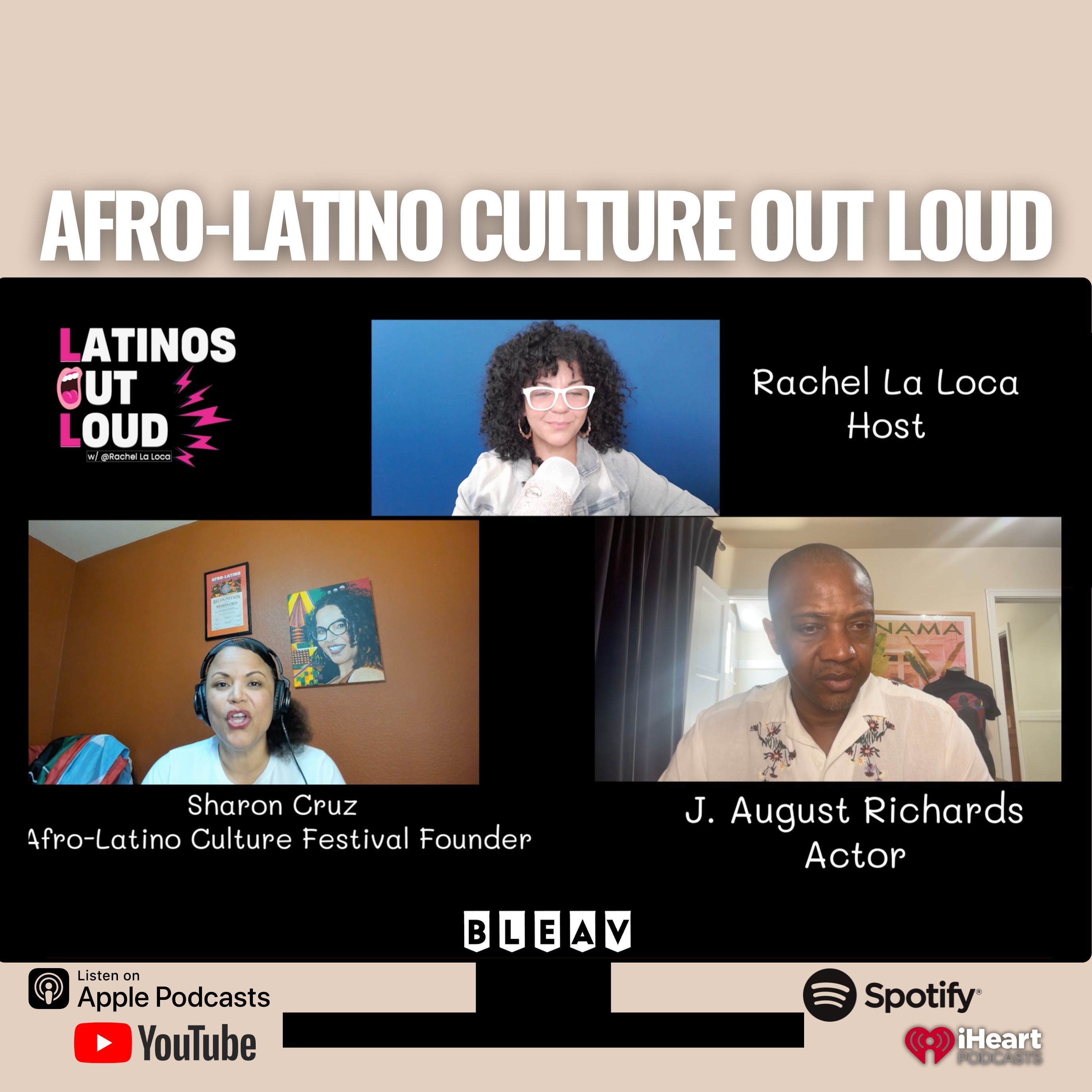 Afro-Latino Culture OUT LOUD! episode artwork