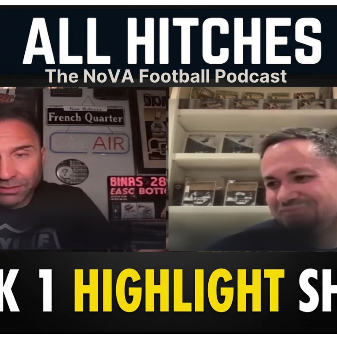Week 1 HIGHLIGHT SHOW - 2026 Regular Season - [EP156] - All Hitches: The Nova Football Podcast episode artwork