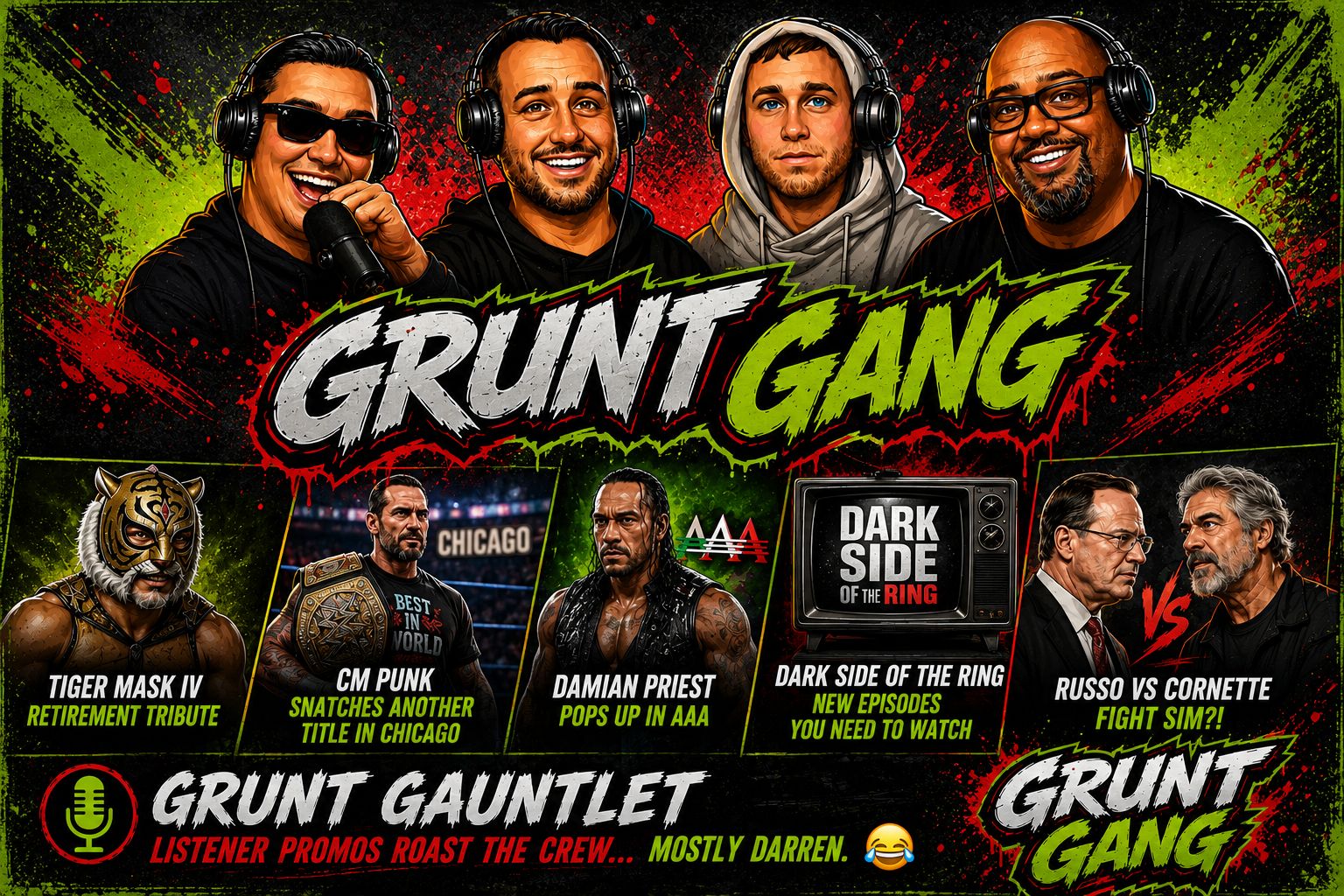 The Punk Steals a Belt in the Chi, Sheamus Dips You Dip We Dip, and Roasted by Fans?