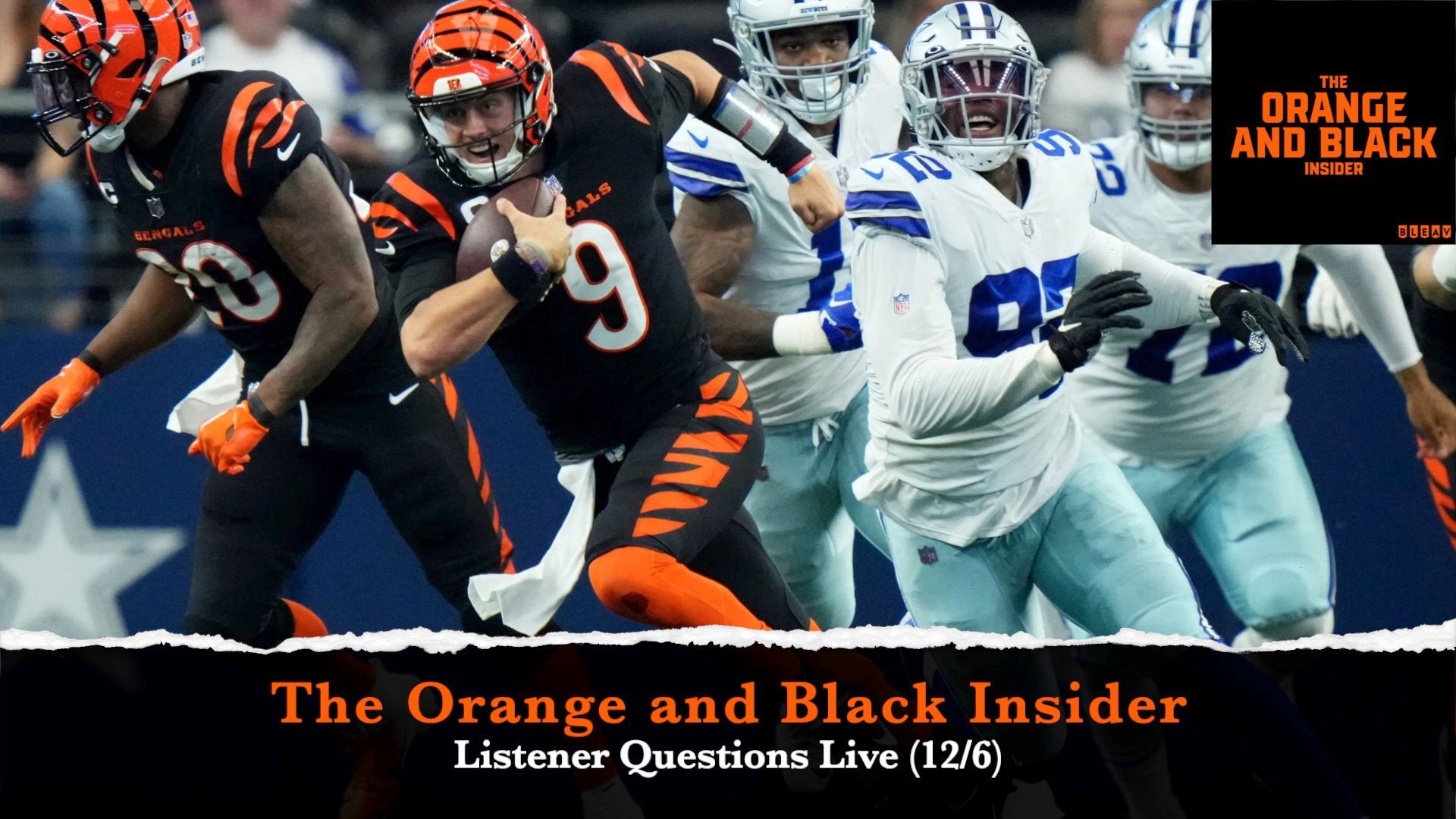 Bengals vs Cowboys Preview & Listener Questions Live: OBI