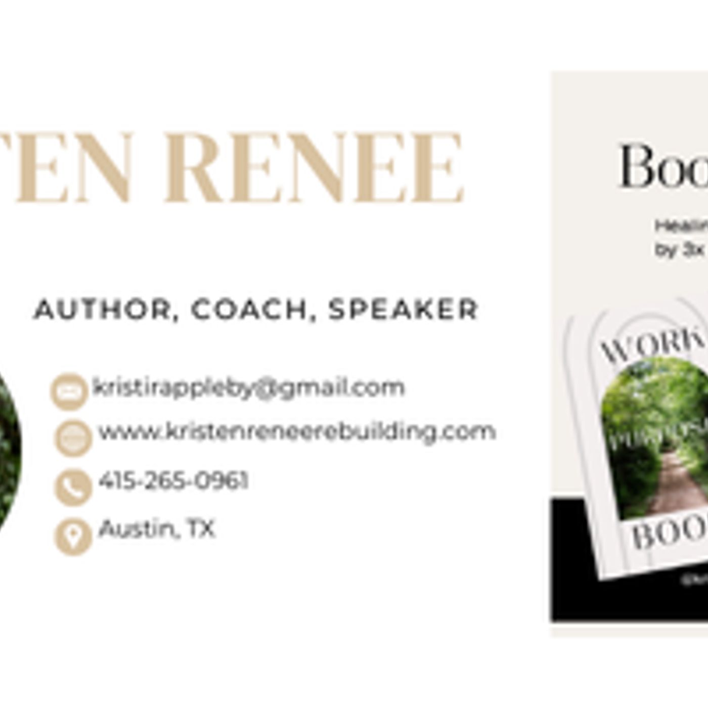 Healing the Money Wound and Finding Your Purpose with author, Kristen Renee Healing the Money Wound and Finding Your Purpose with author, Kristen Renee