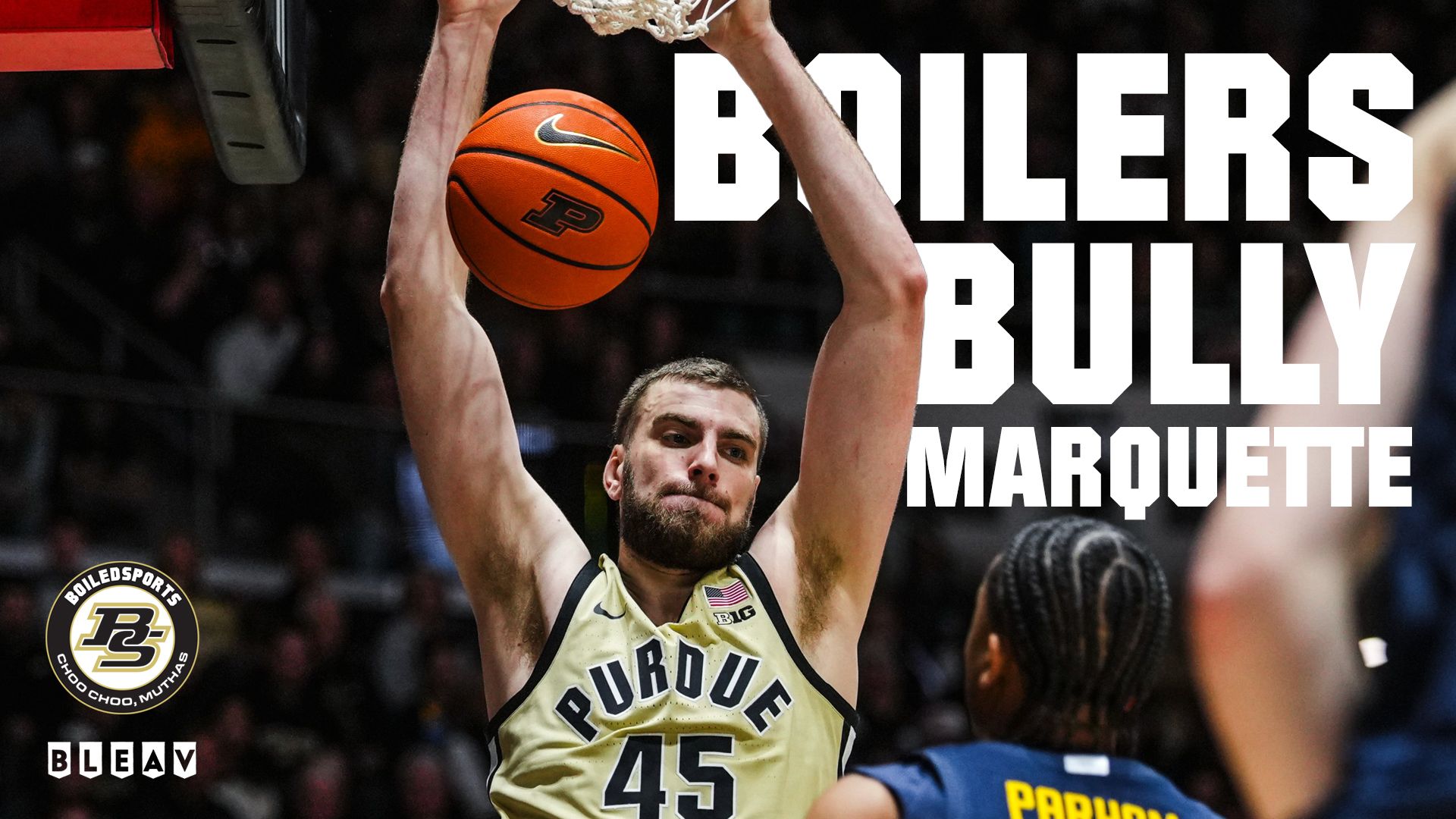 Boilers Bash Marquette in Mackey