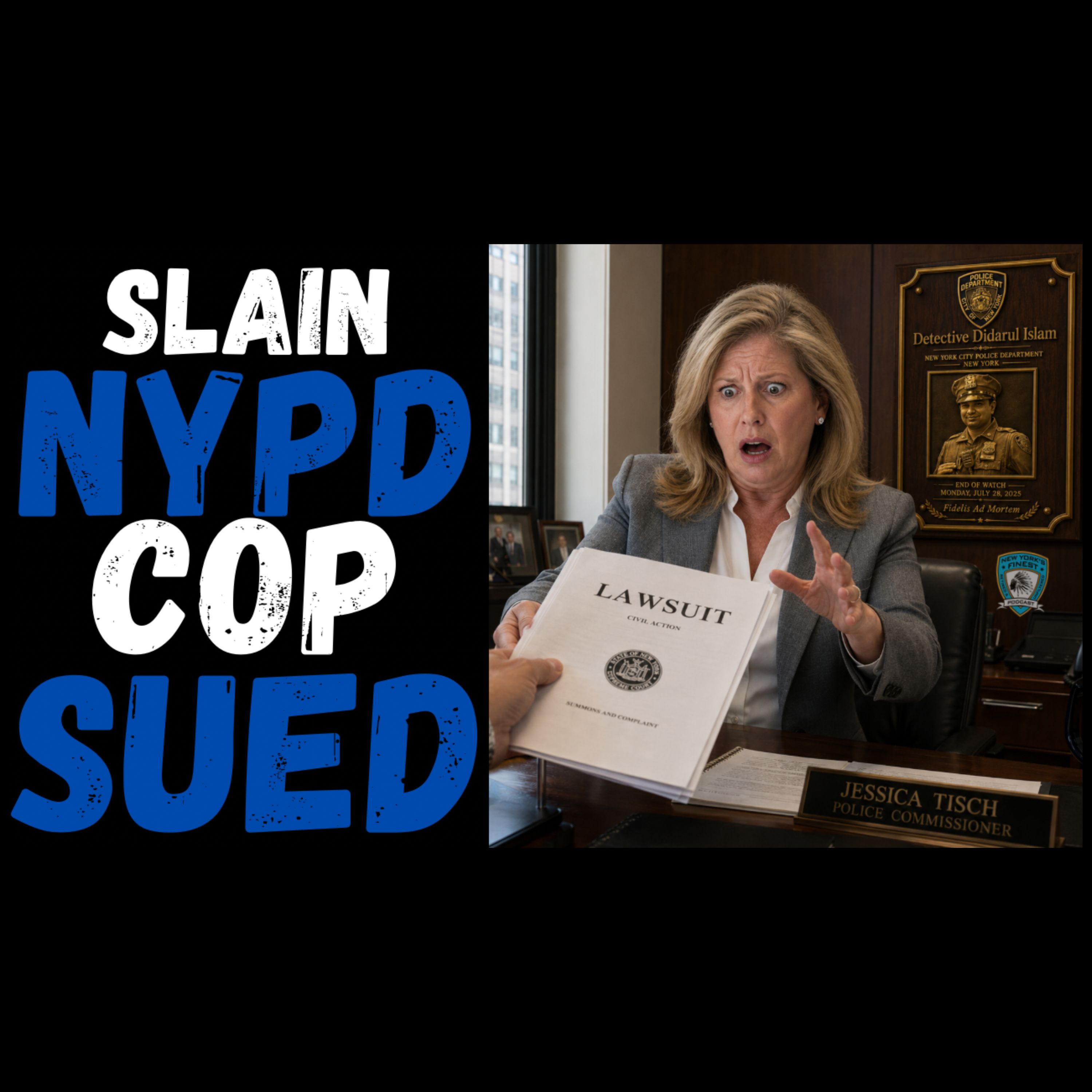 Fallen NYPD Detective Blamed - Shocking Lawsuit Sparks Outrage episode artwork