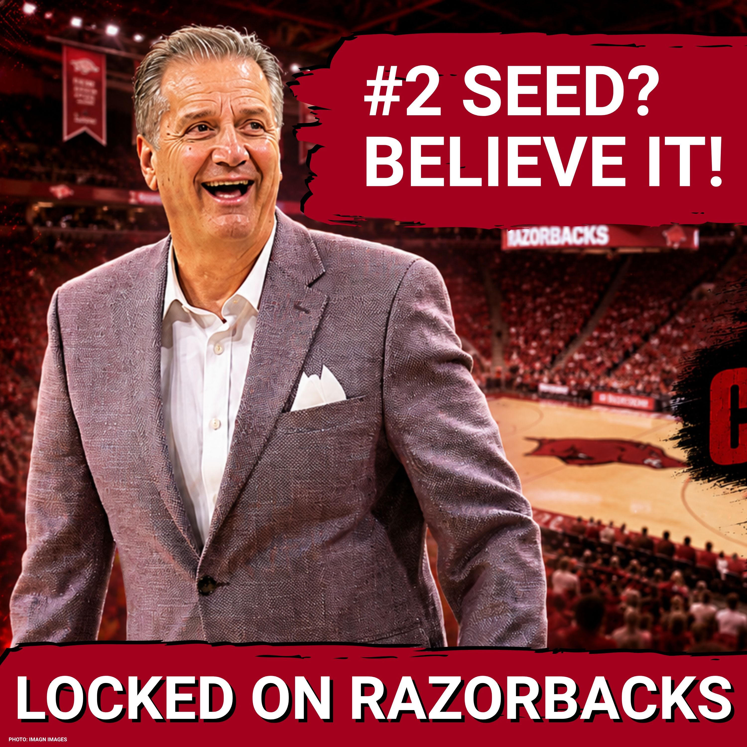 Joe Lunardi SHOCKS With Arkansas Razorbacks No. 2 Seed Pick, Is This Calipari’s Top Squad? episode artwork