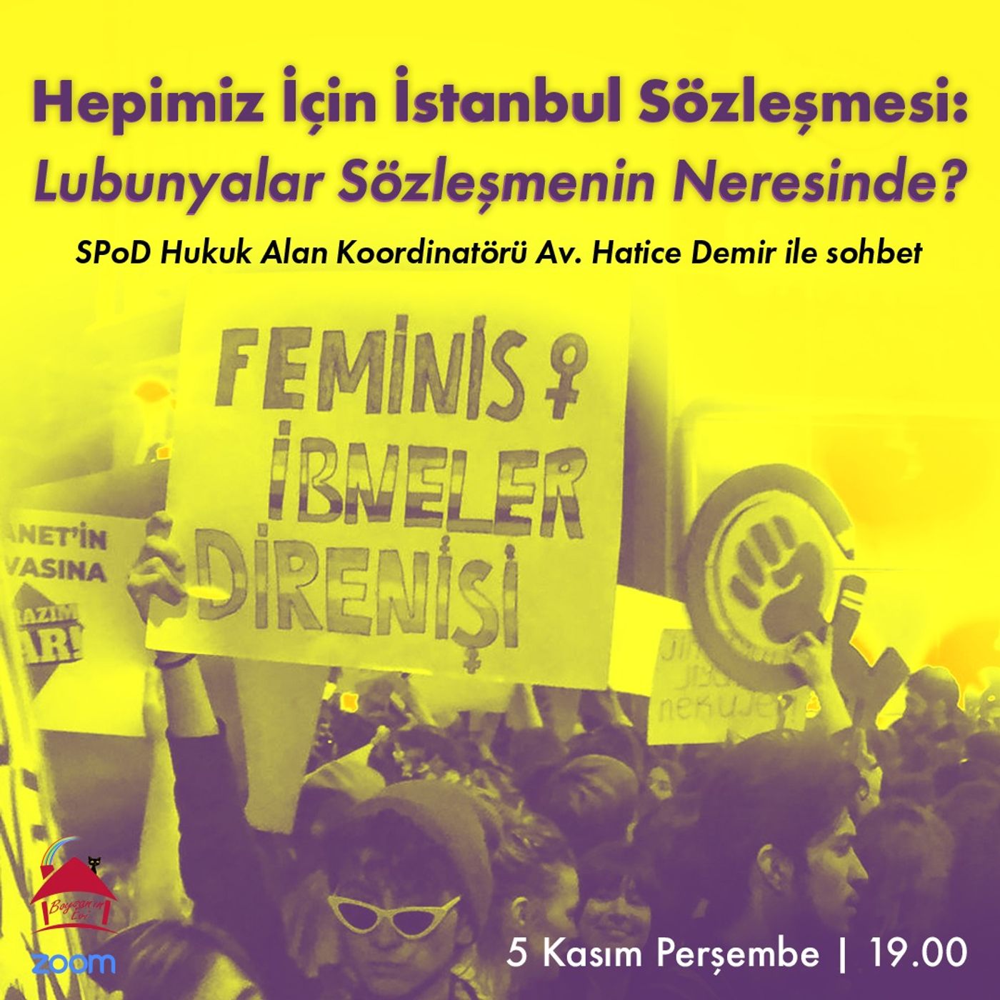 Hepimiz için İstanbul Sözleşmesi: Lubunyalar Sözleşmenin Neresinde?