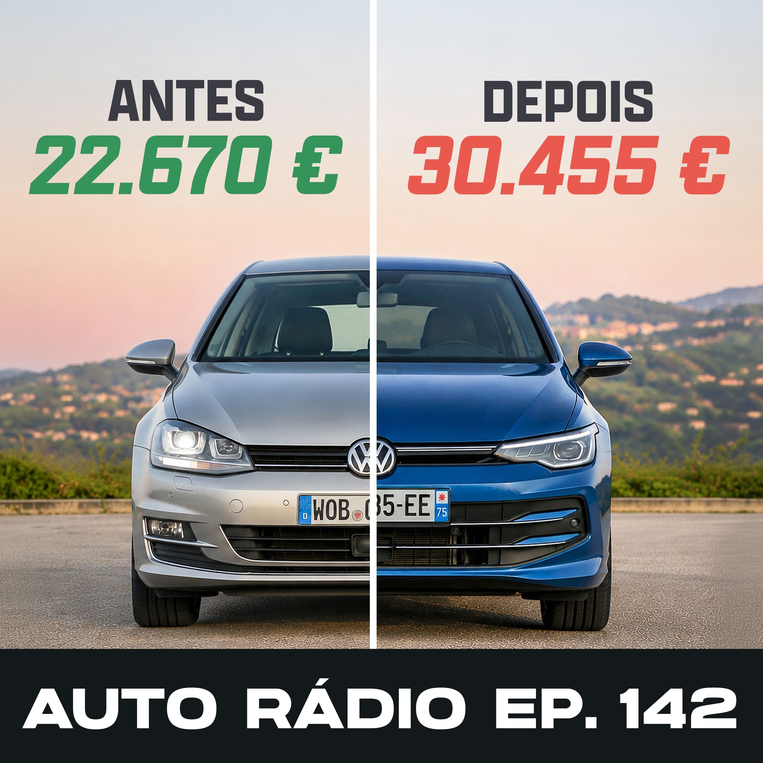 Quanto custavam estes carros novos há 10 anos?
