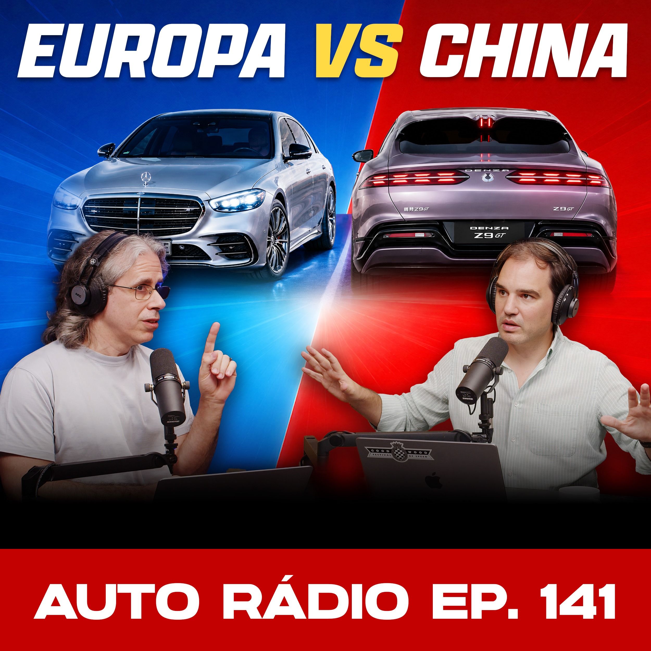 China contra Europa. Quem faz os melhores carros?
