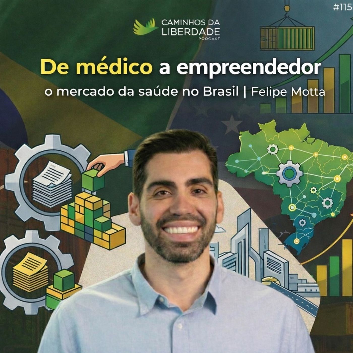 De médico a empreendedor: o mercado da saúde no Brasil | Felipe Motta | Caminhos da Liberdade