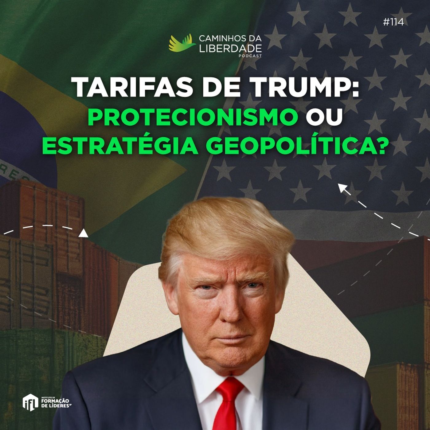 Tarifas de Trump: Protecionismo ou Estratégia Geopolítica? | IFL debate | Caminhos da Liberdade Podcast