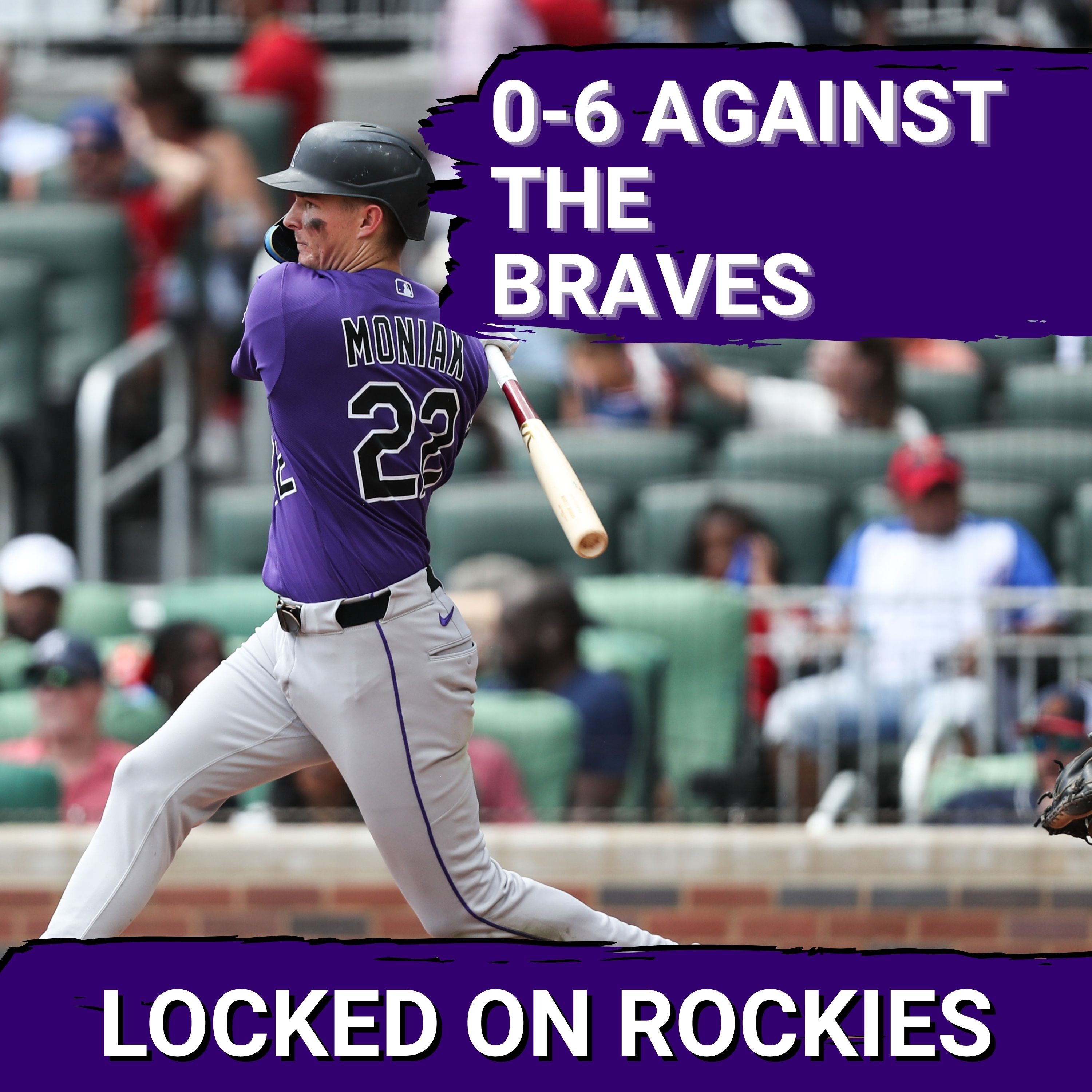 The Colorado Rockies Offense STRUGGLES As Braves Sweep
