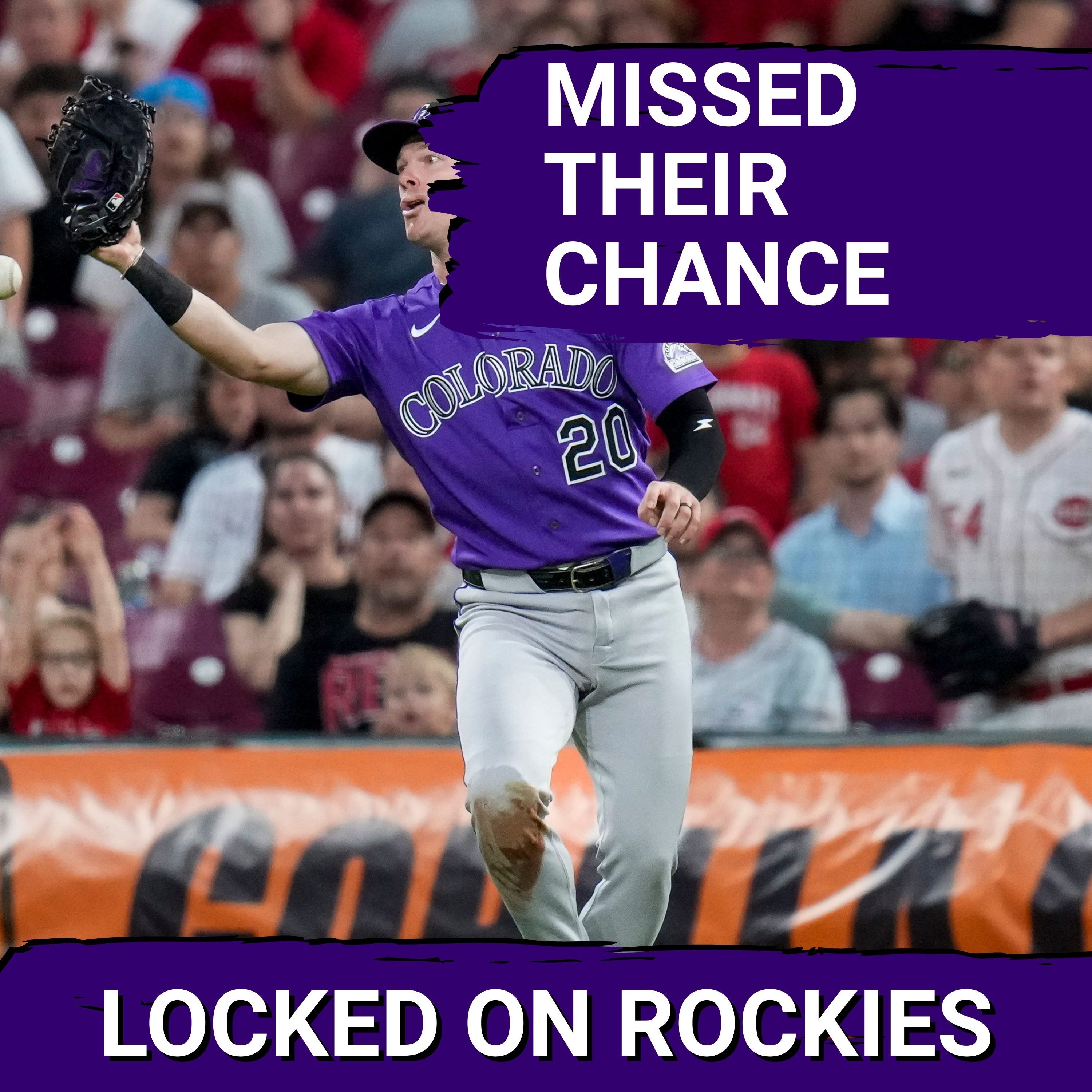 The Colorado Rockies Strike Out 12 Times, Can't Come Up Clutch In Loss To The Cincinnati Reds