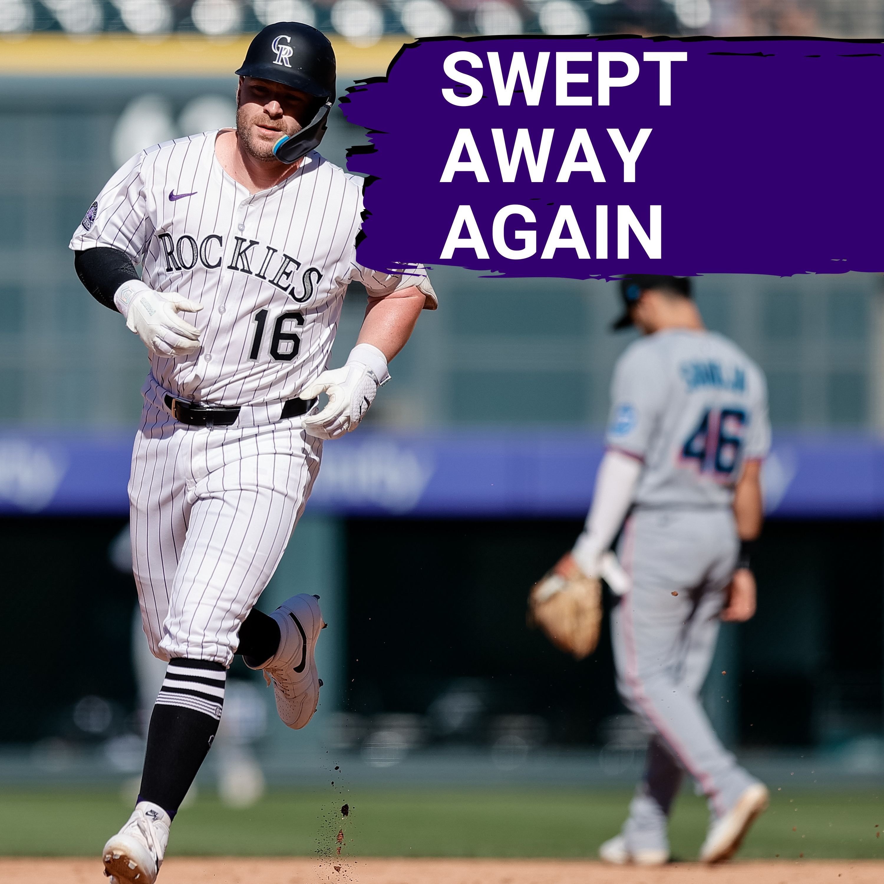 Another late rally, but the Colorado Rockies are swept by the Miami Marlins