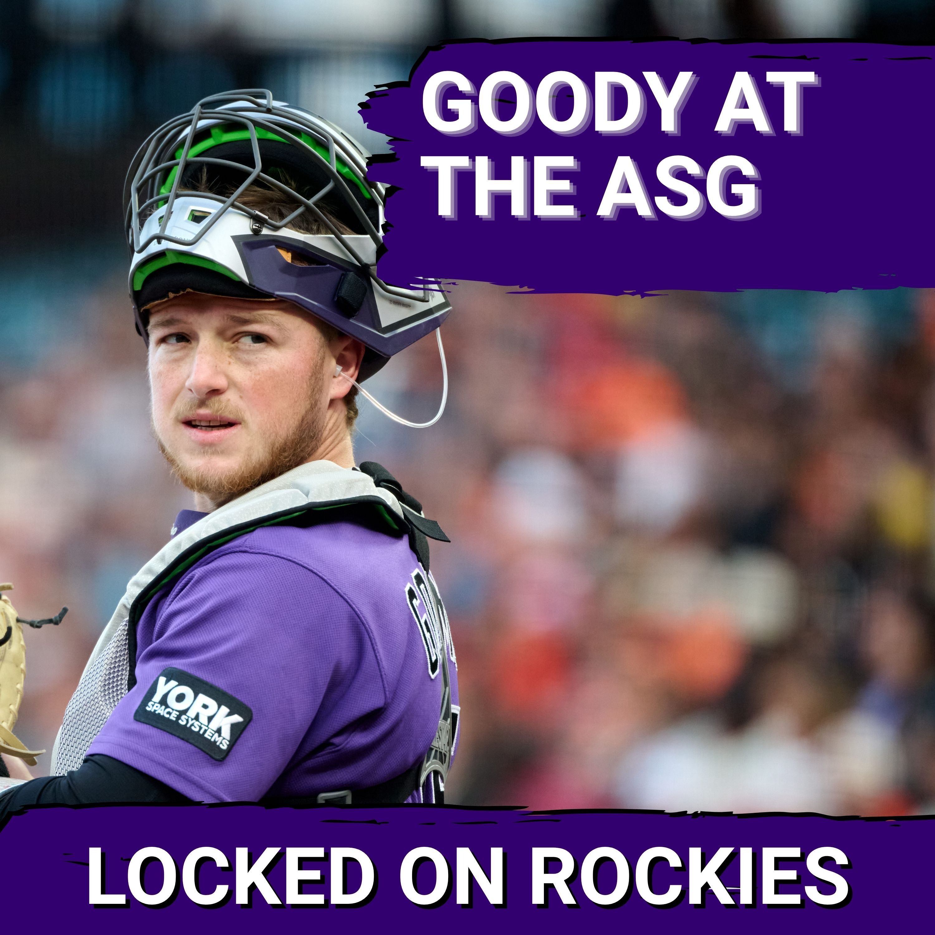 Colorado Rockies catcher Hunter Goodman and the National League Shut Out In The All-Star Game