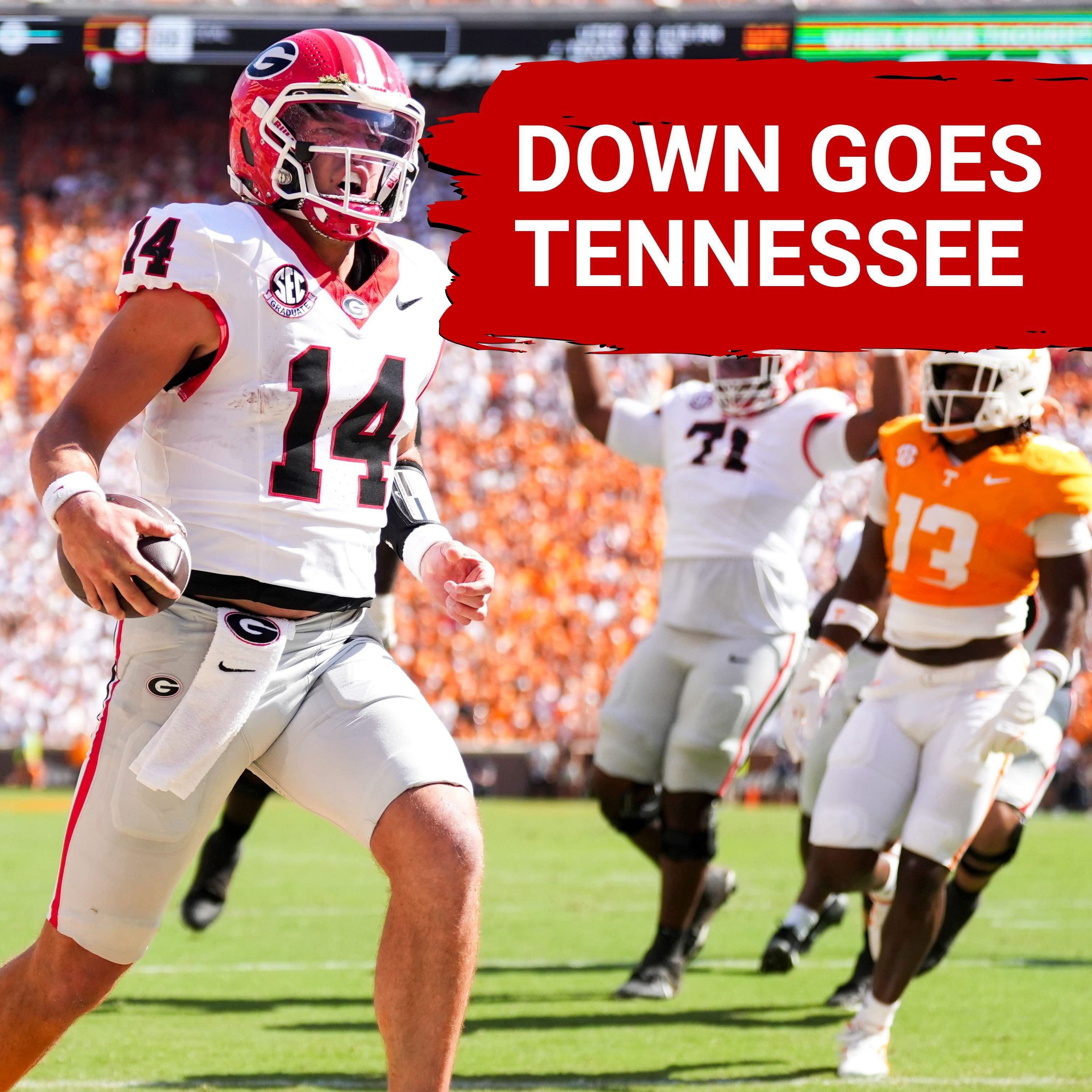 Georgia beats Tennessee YET AGAIN in dramatic fashion!