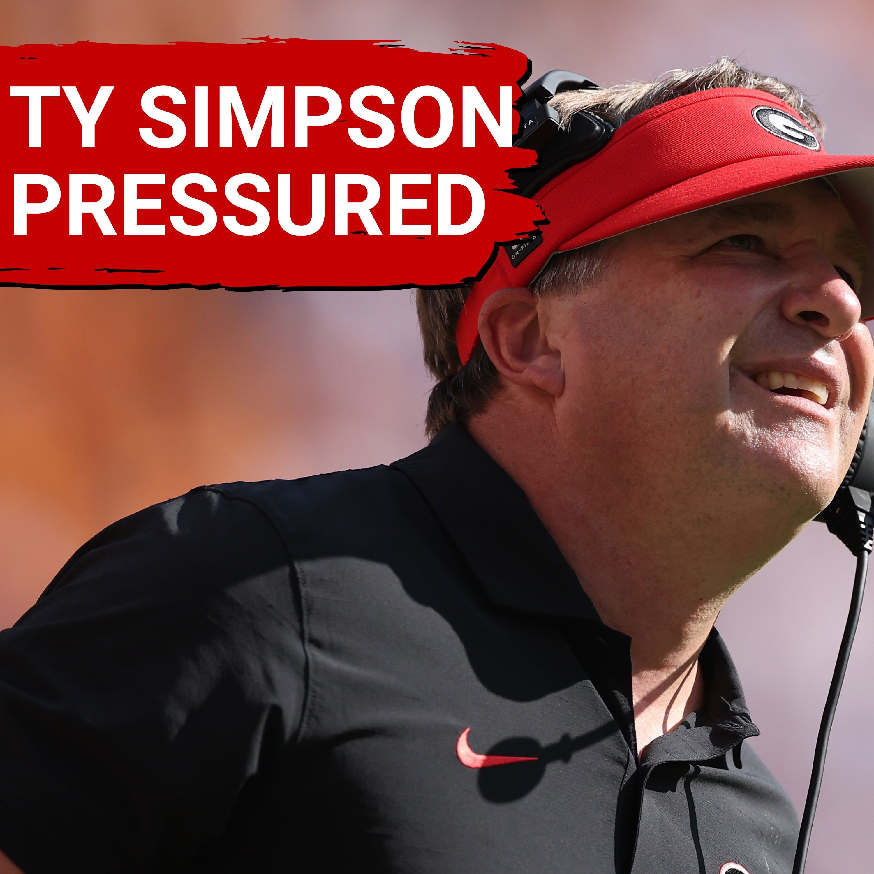 EXPOSED! Ty Simpson CANNOT HANDLE Pressure From Georgia and Chris Cole