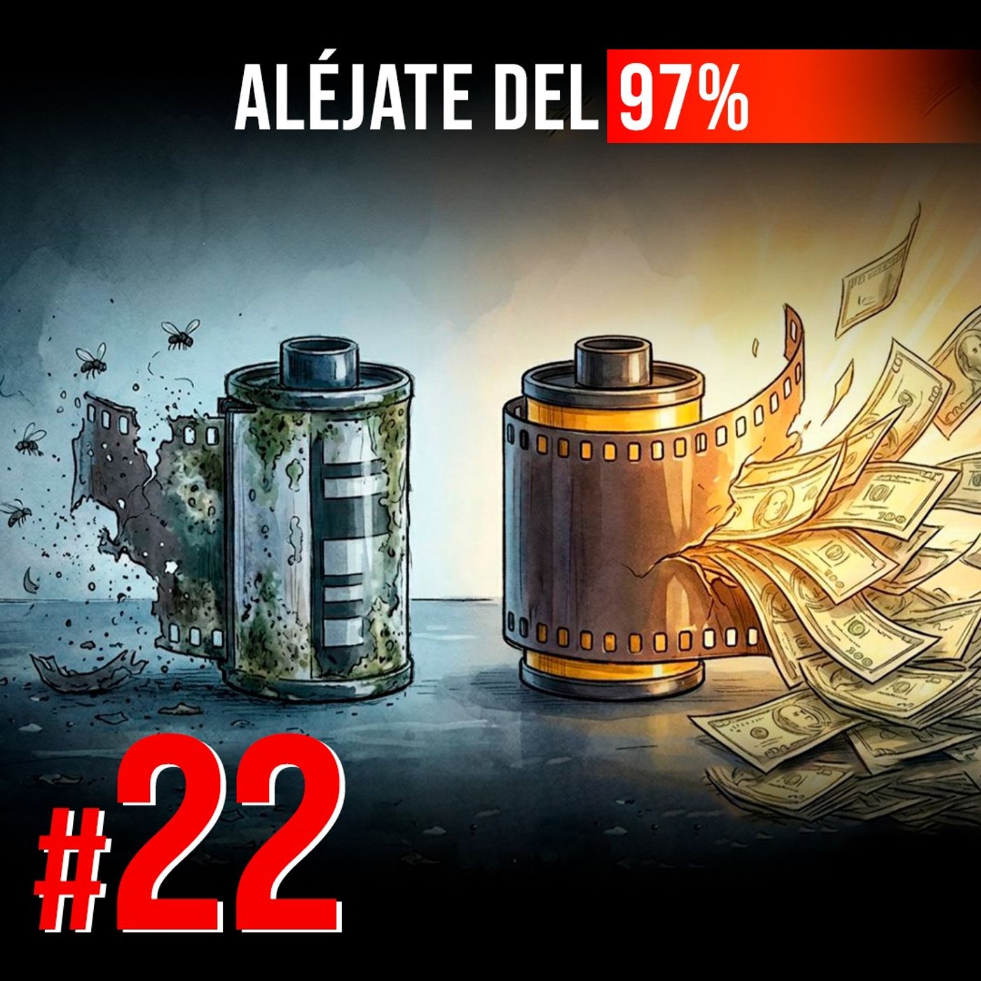 #22 | Eran exactamente iguales. Una murió. La otra factura 20 mil millones | Kodak | Aléjate del 97%