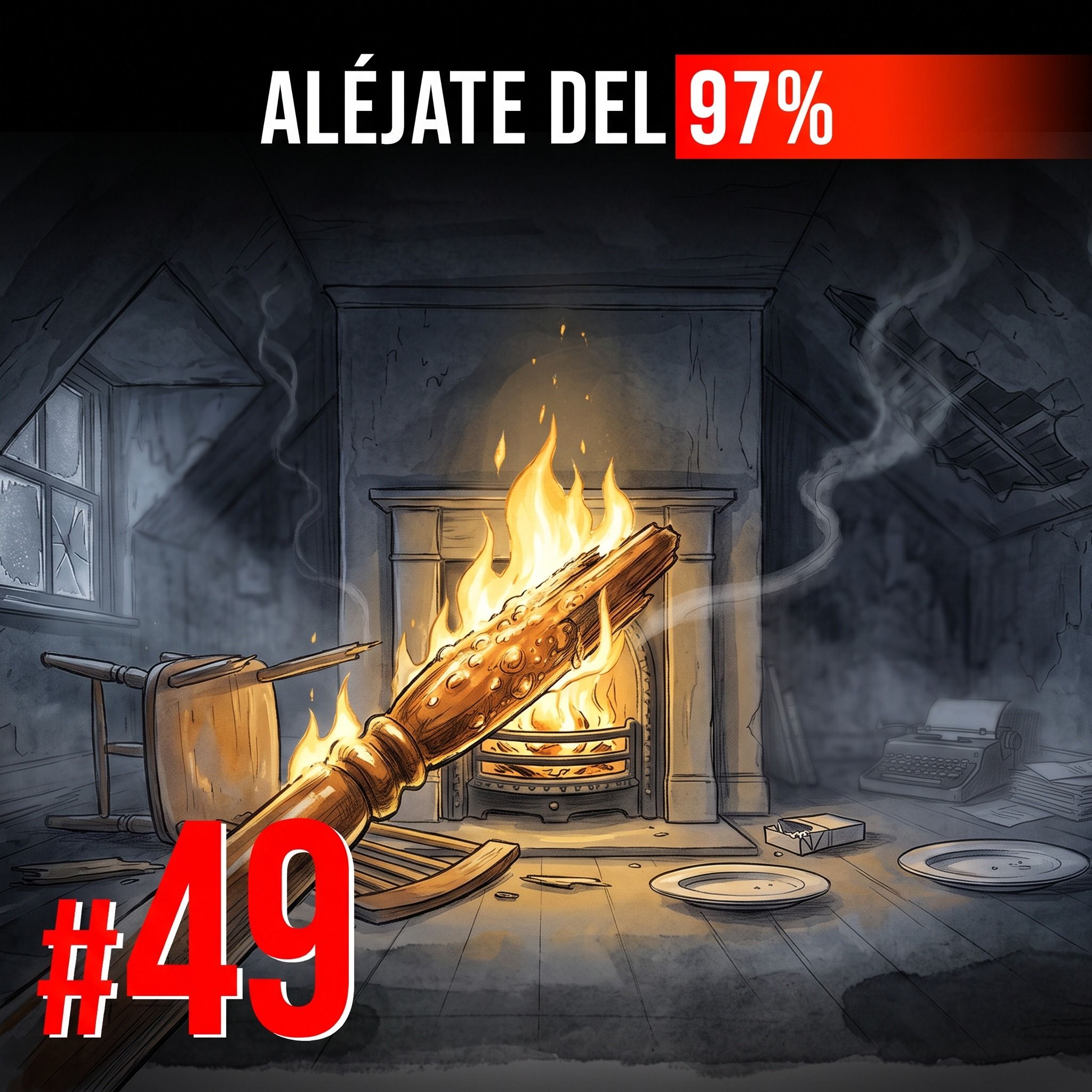 #49 | Quemaba sillas por frío y luego vendió una revista en 18 millones | Aléjate del 97%