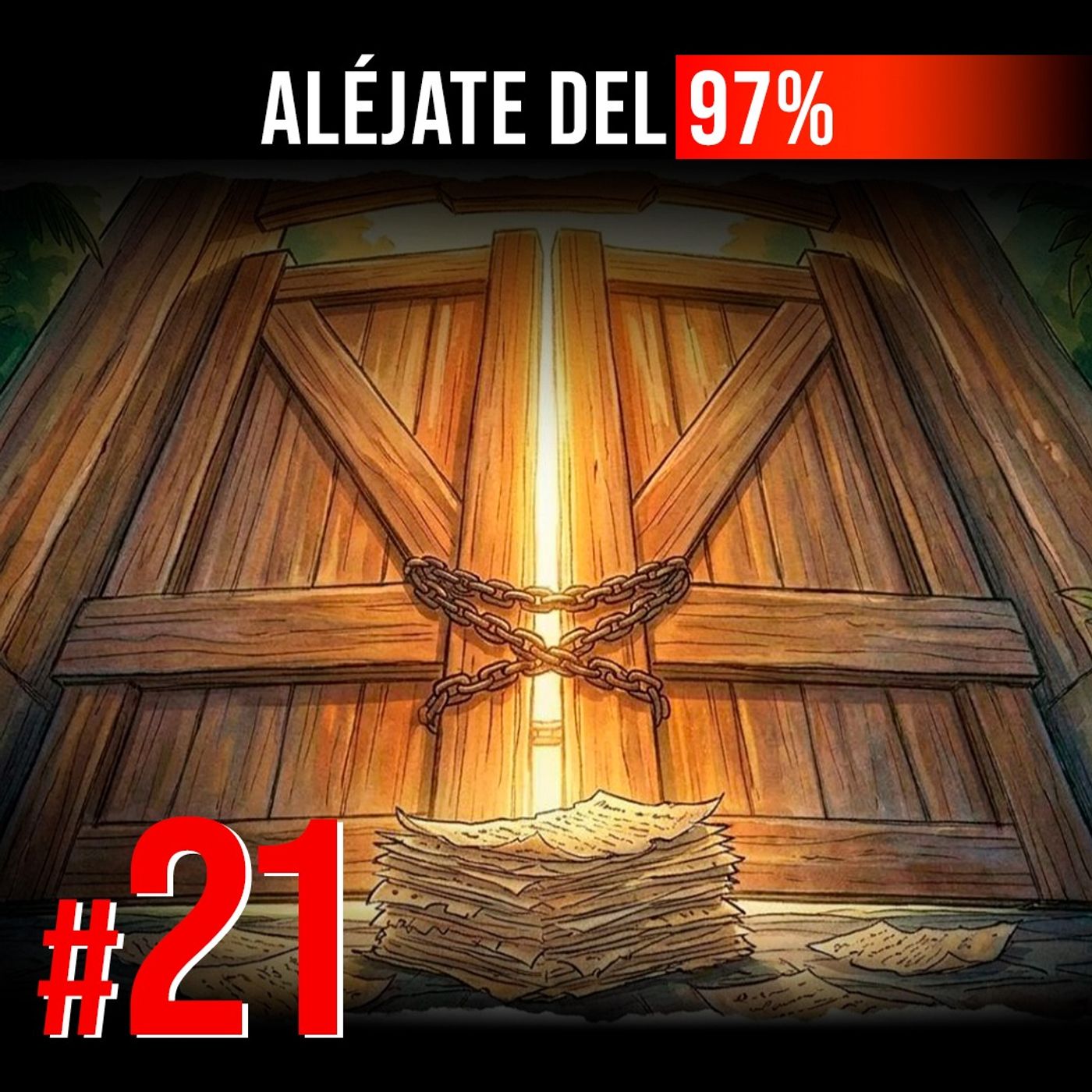 #21 | Lo que eres capaz de hacer cuando te dejas de sabotear | Michael Crichton | Aléjate del 97%