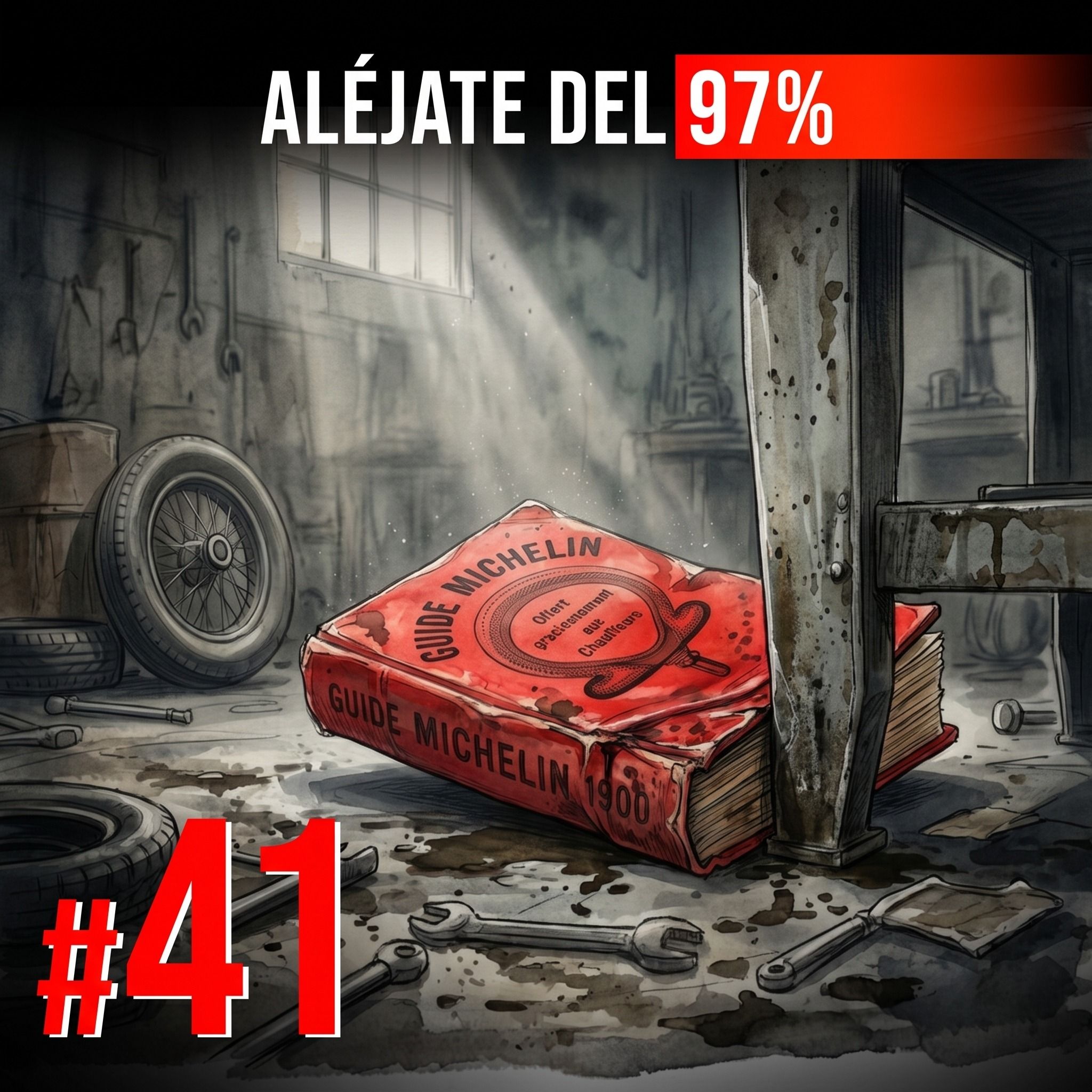 #41 | La guía más prestigiosa del mundo empezó calzando mesas | Guía Michelin | Aléjate del 97%