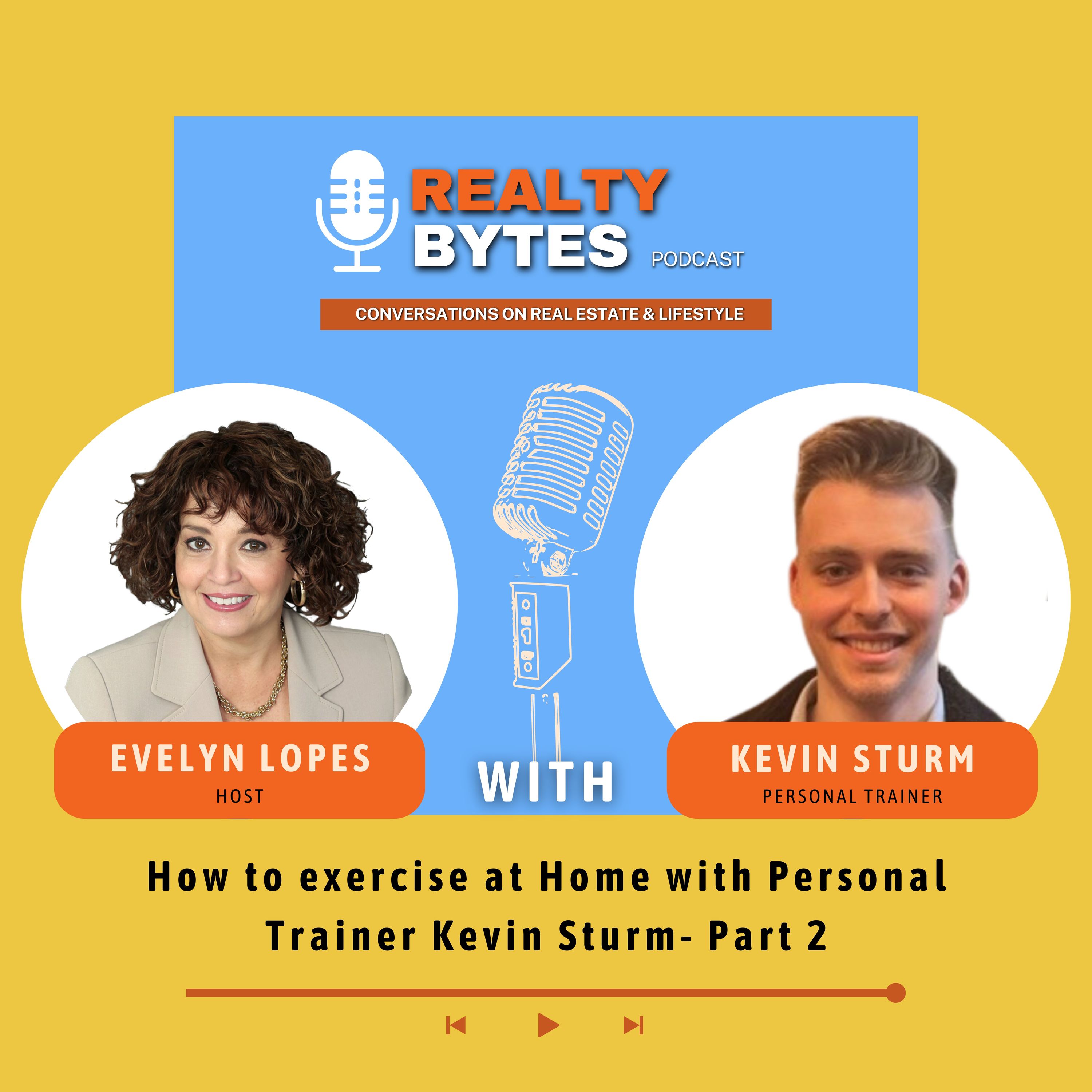 How to exercise at Home  | with Personal Trainer Kevin- Part 2