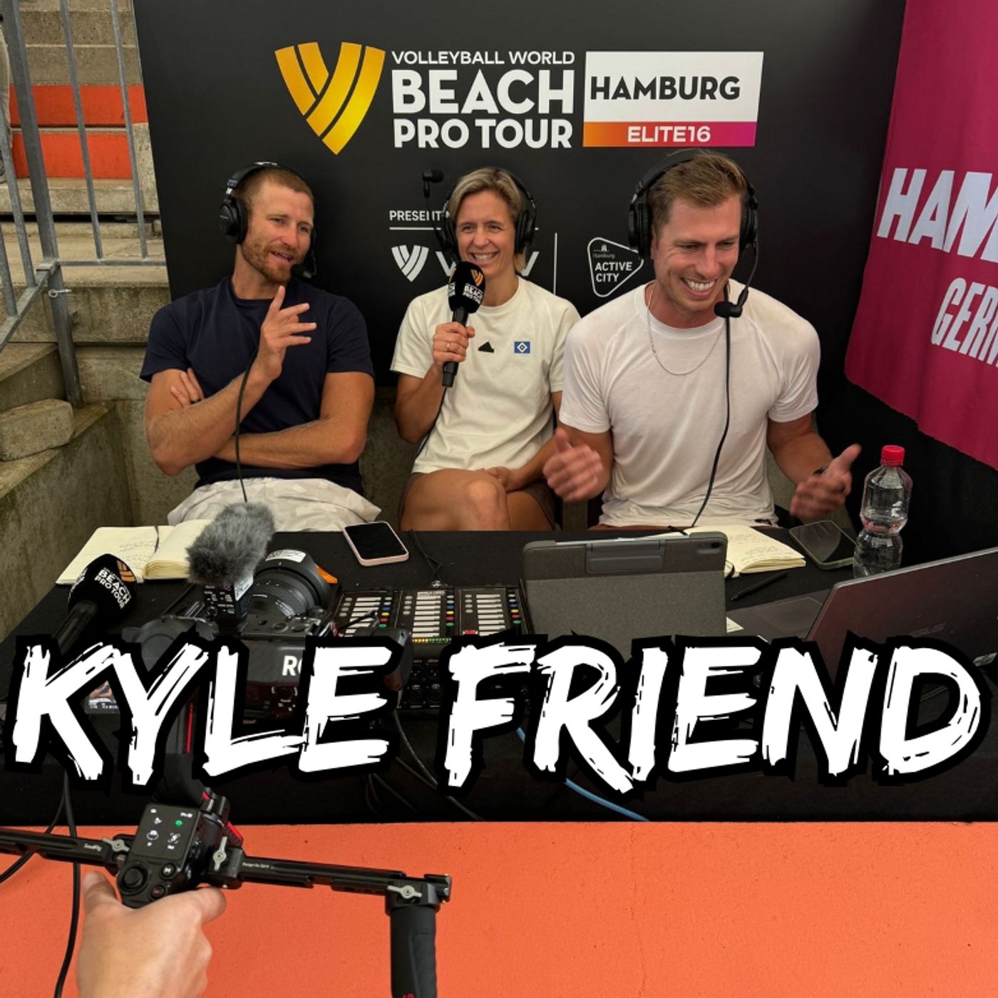 Kyle Friend is "Fired Up" For His New Role in Beach Volleyball