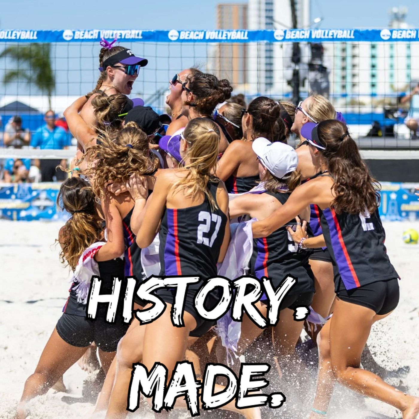 TCU Makes History; AVP League Comes Down to The Wire; April's New Coaching Role