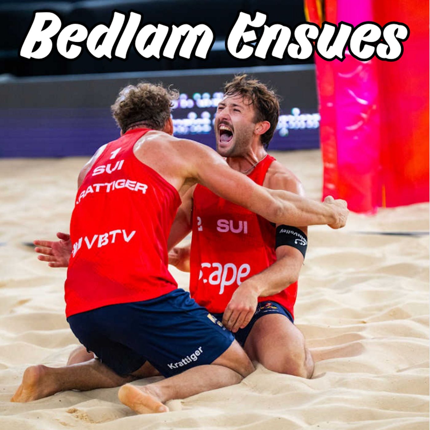 BEDLAM ENSUES: Nobody Is Safe At The Beach Volleyball World Championships