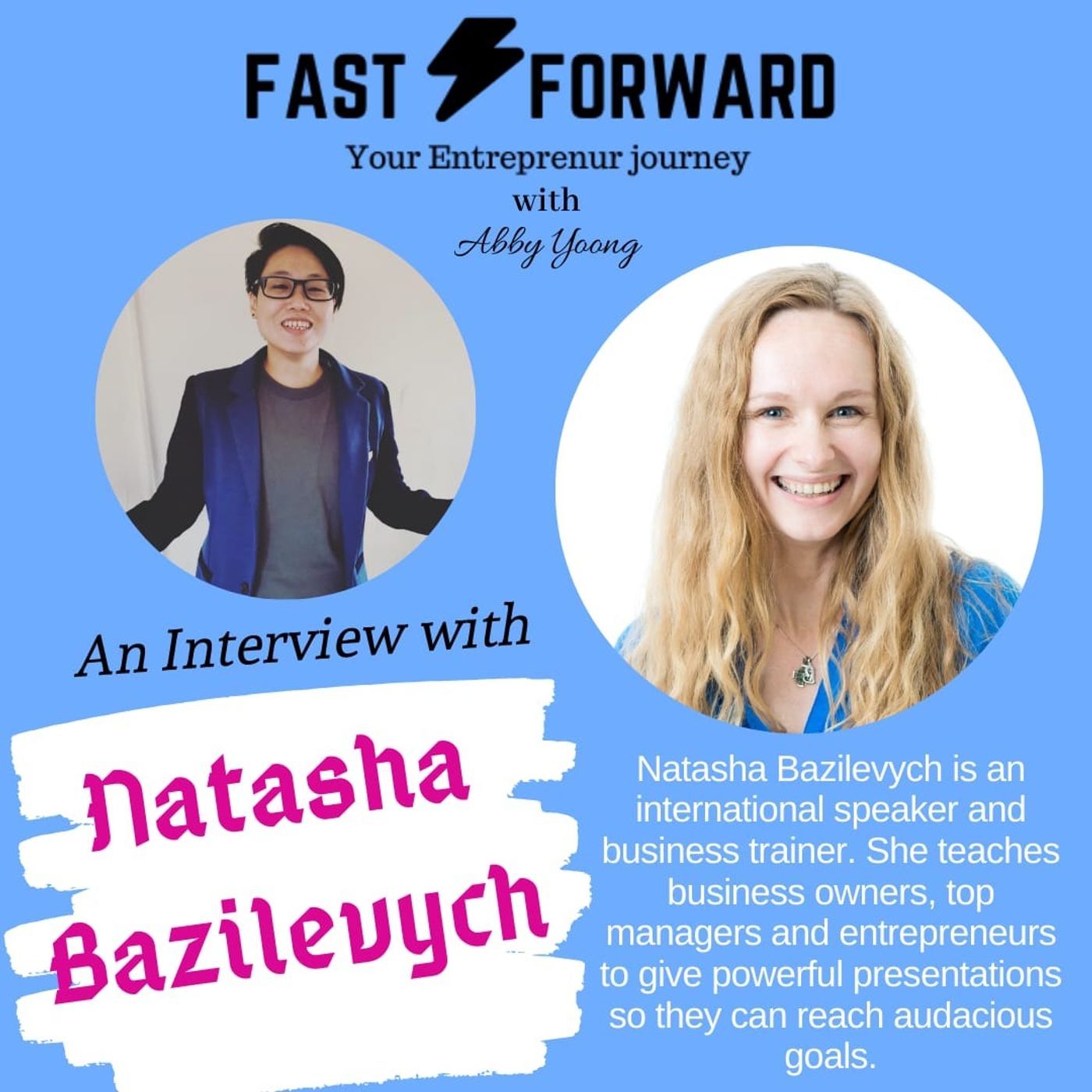 How a Breakup lead to idea of changing the world and now teach people to give powerful presentations to reach their goal