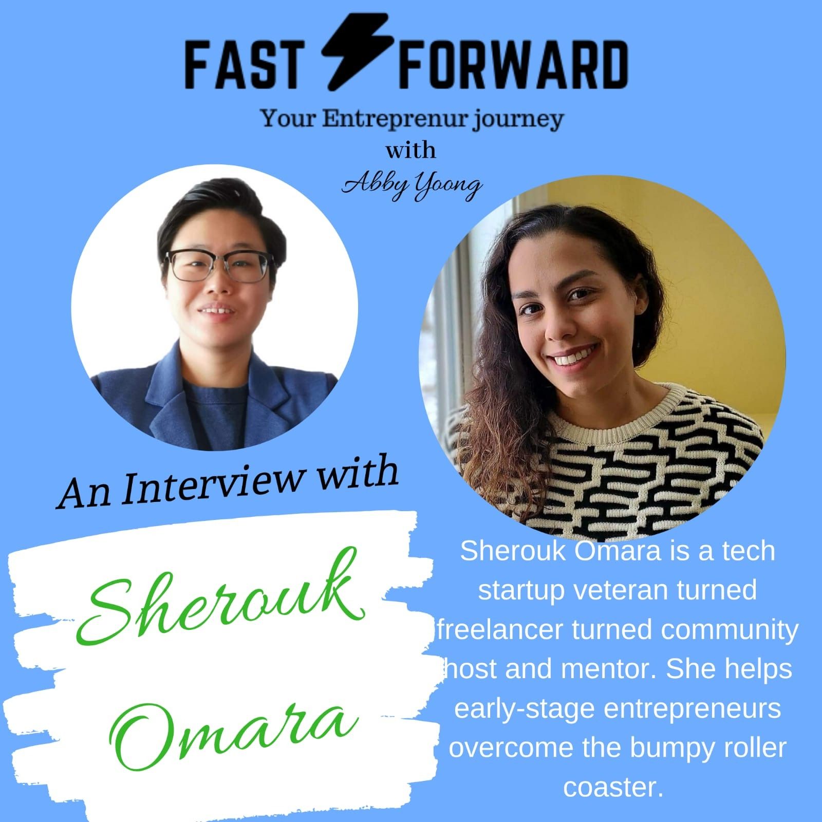 From a Tech startup veteran turned community host and mentor.