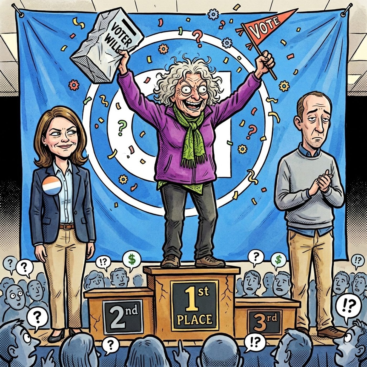 Oldest and craziest candidate wins episode artwork