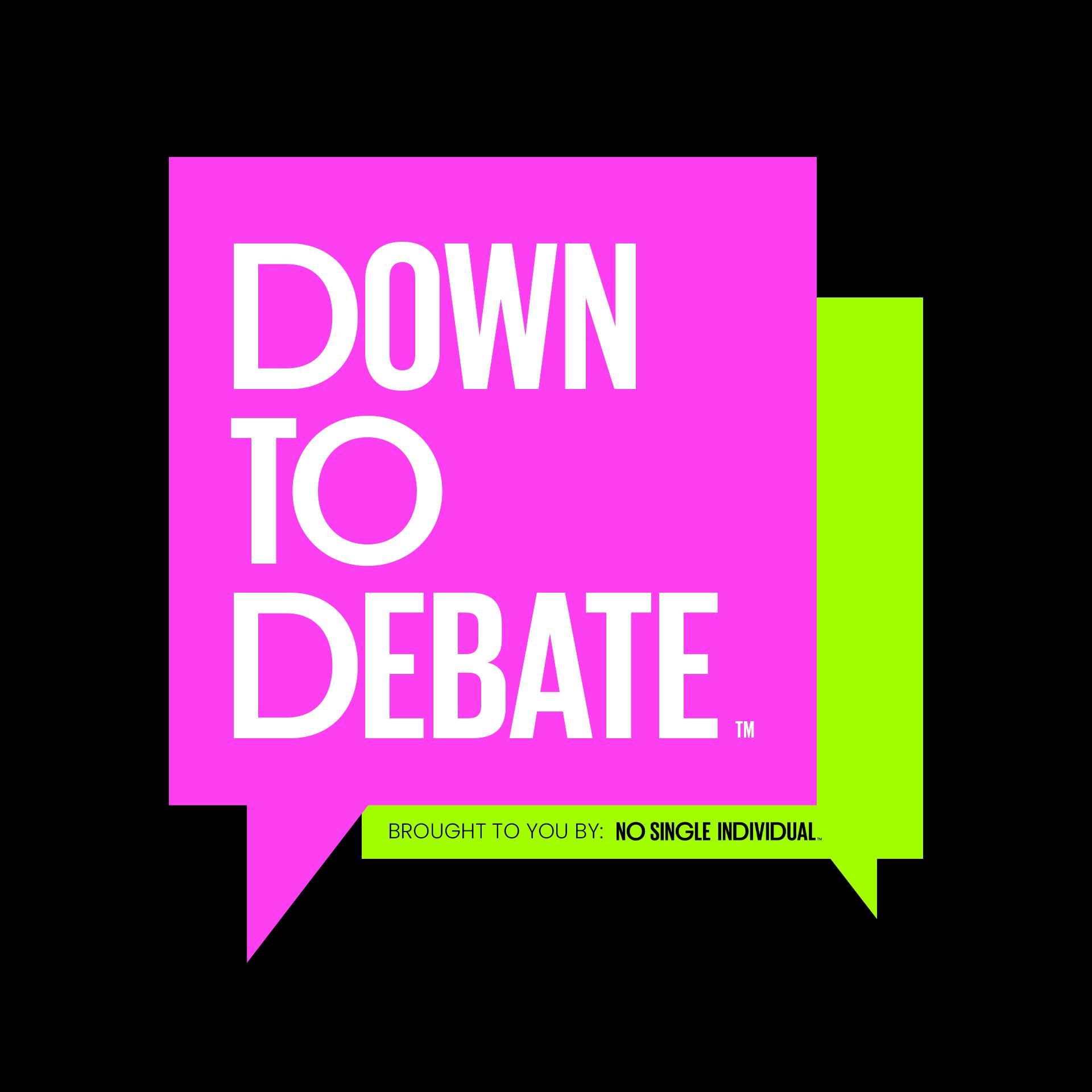 Down To Debate cover art