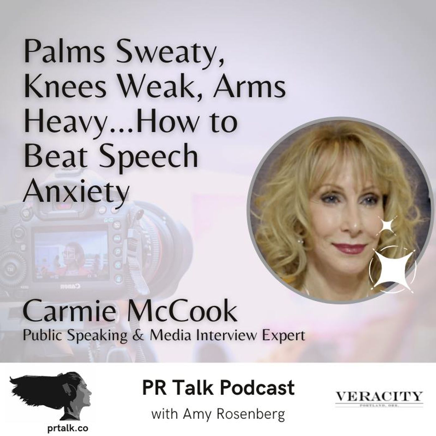 How to Beat Speech Anxiety with Carmie McCook