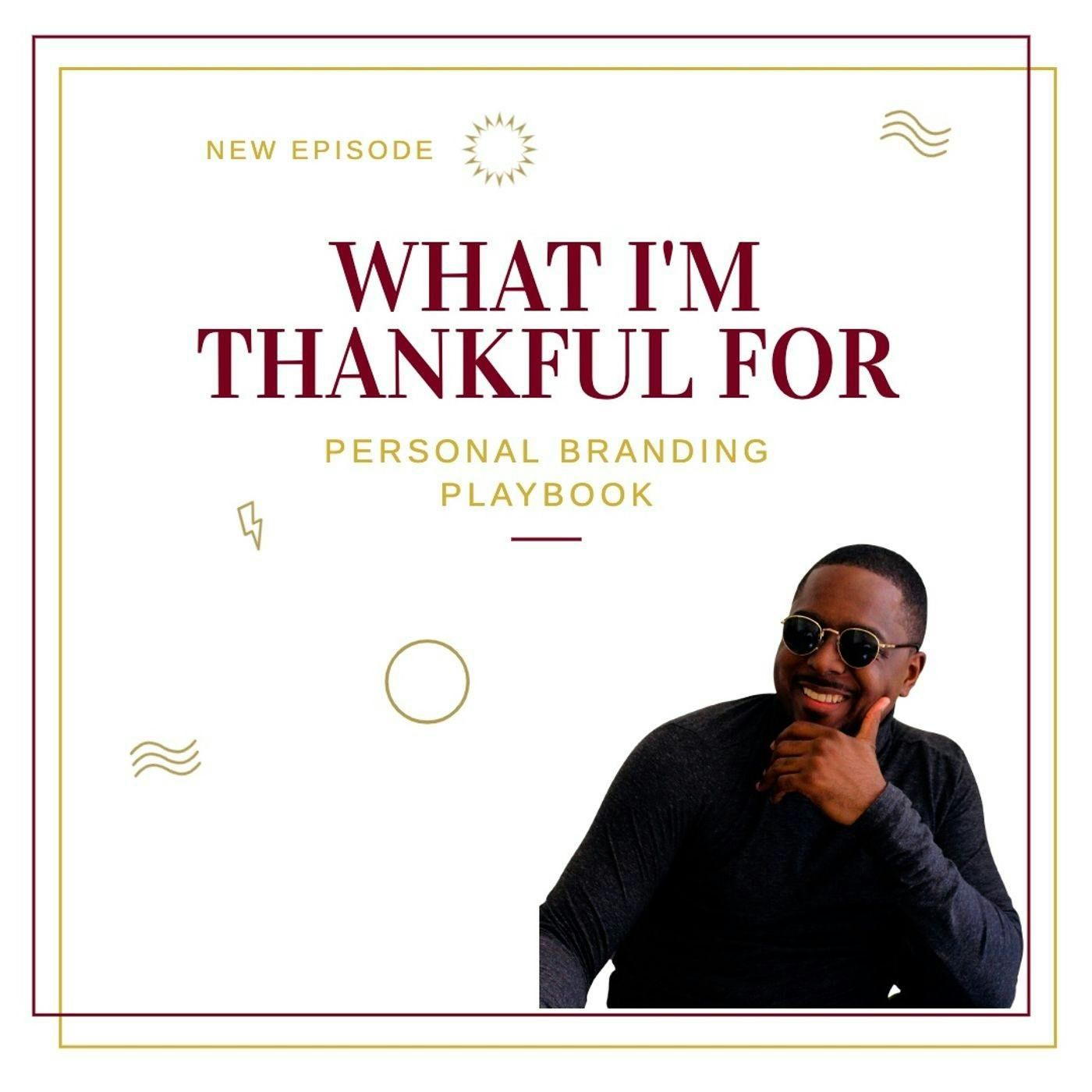 What I’m Thankful For