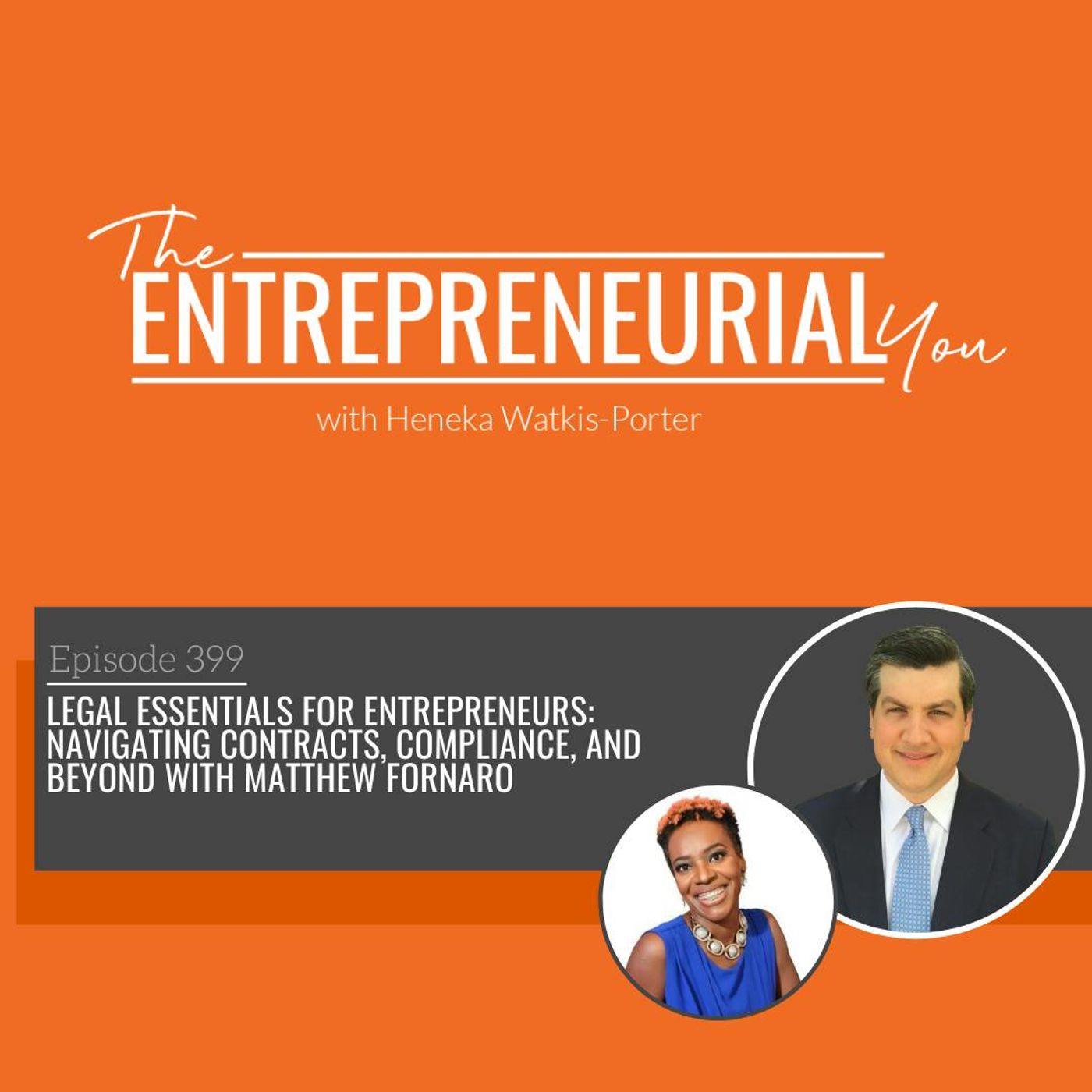Legal Essentials for Entrepreneurs: Navigating Contracts, Compliance, and Beyond With Matthew Fornaro