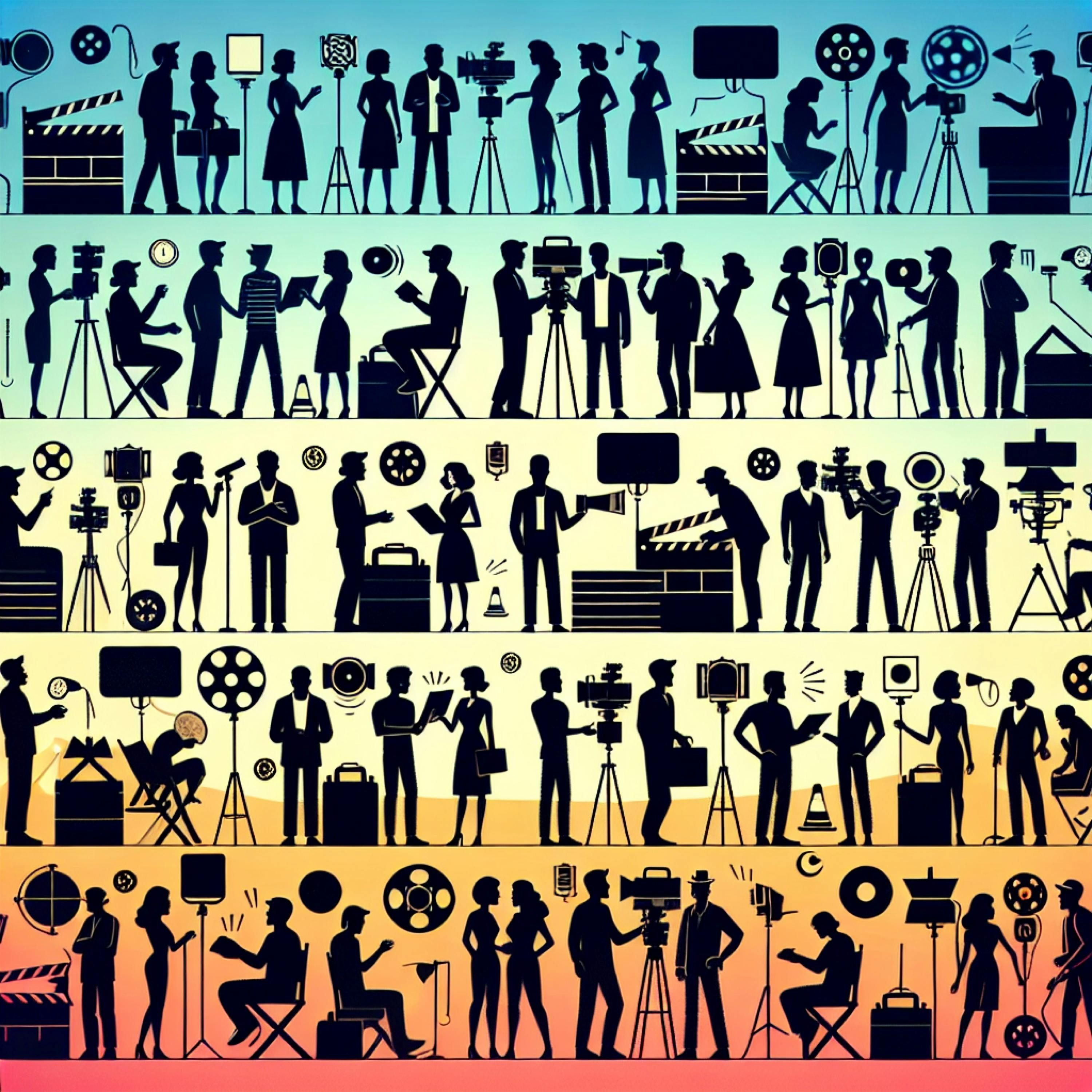 Oliver Stone - Produced "Platoon" and "JFK." episode artwork