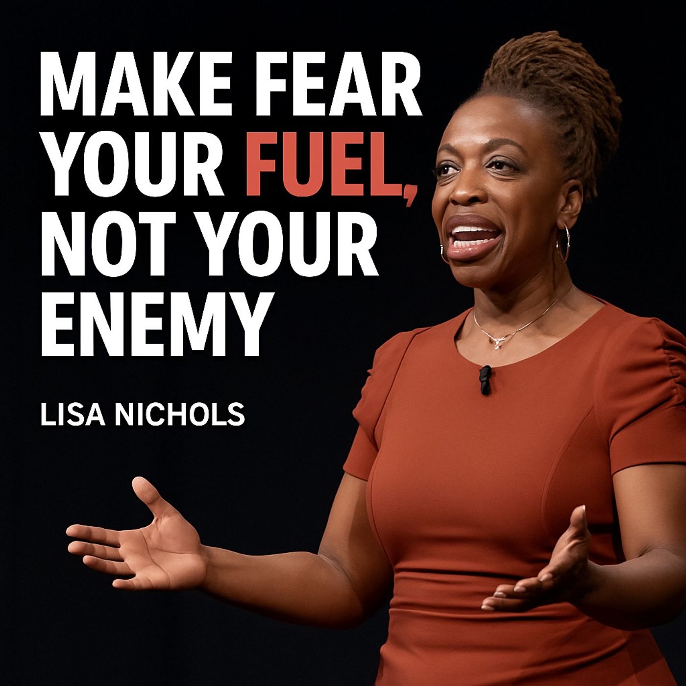 Make Fear Your Fuel, Not Your Enemy - Lisa Nichols | Goal Billionaire podcast