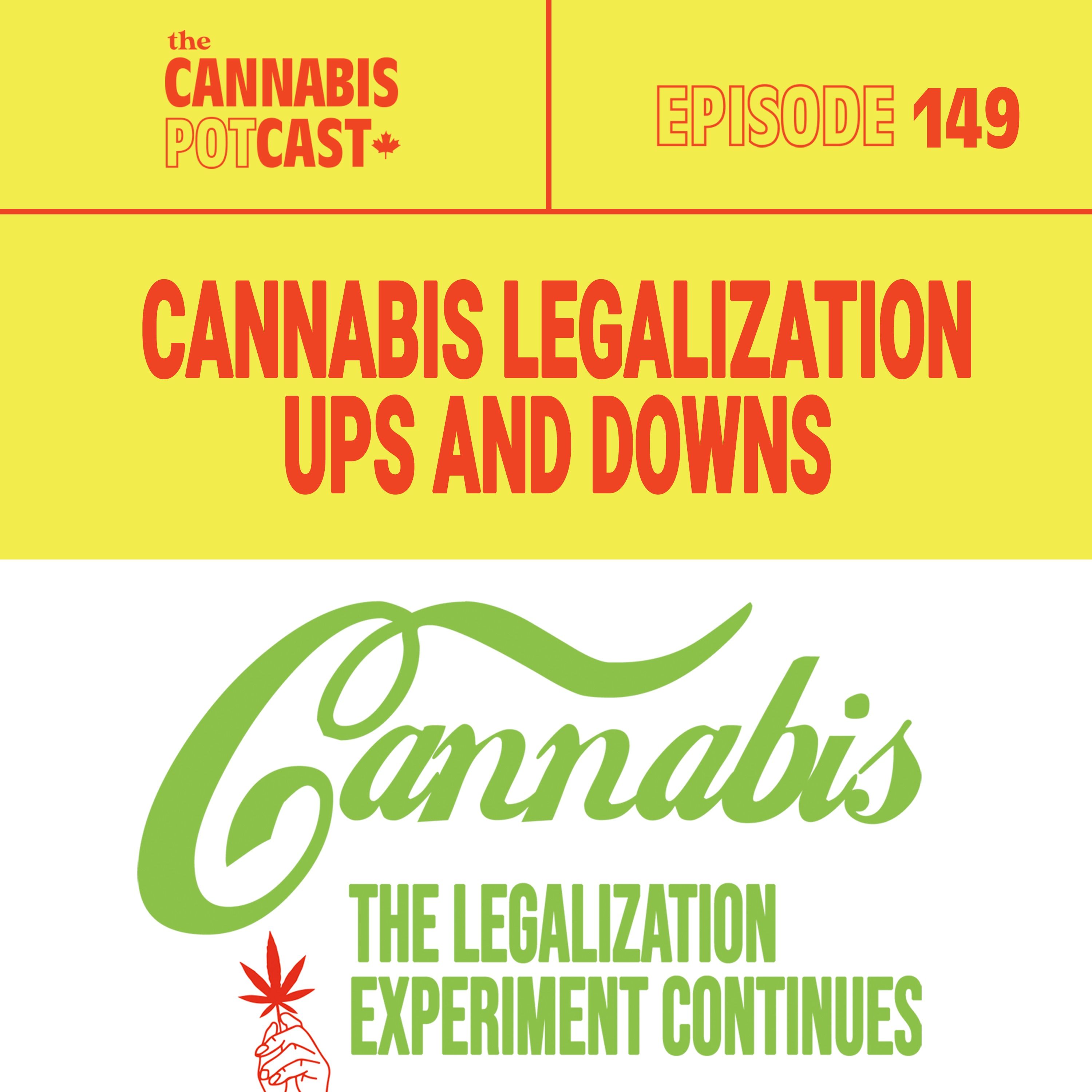 Cannabis legalization ups and downs