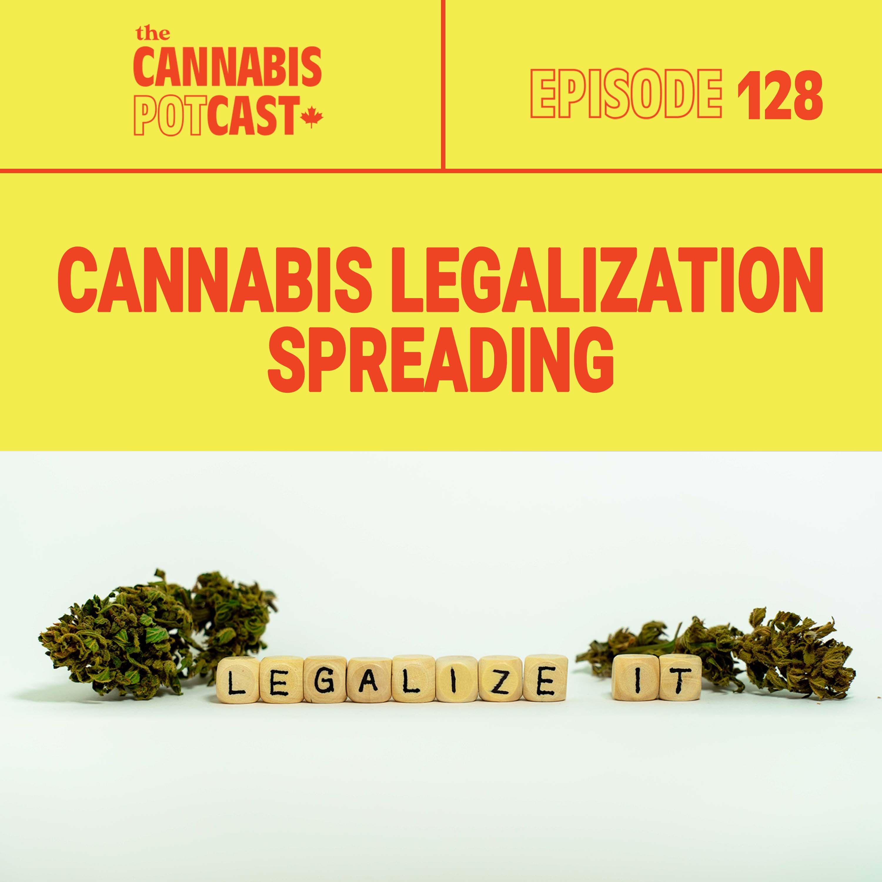 Cannabis legalization spreading