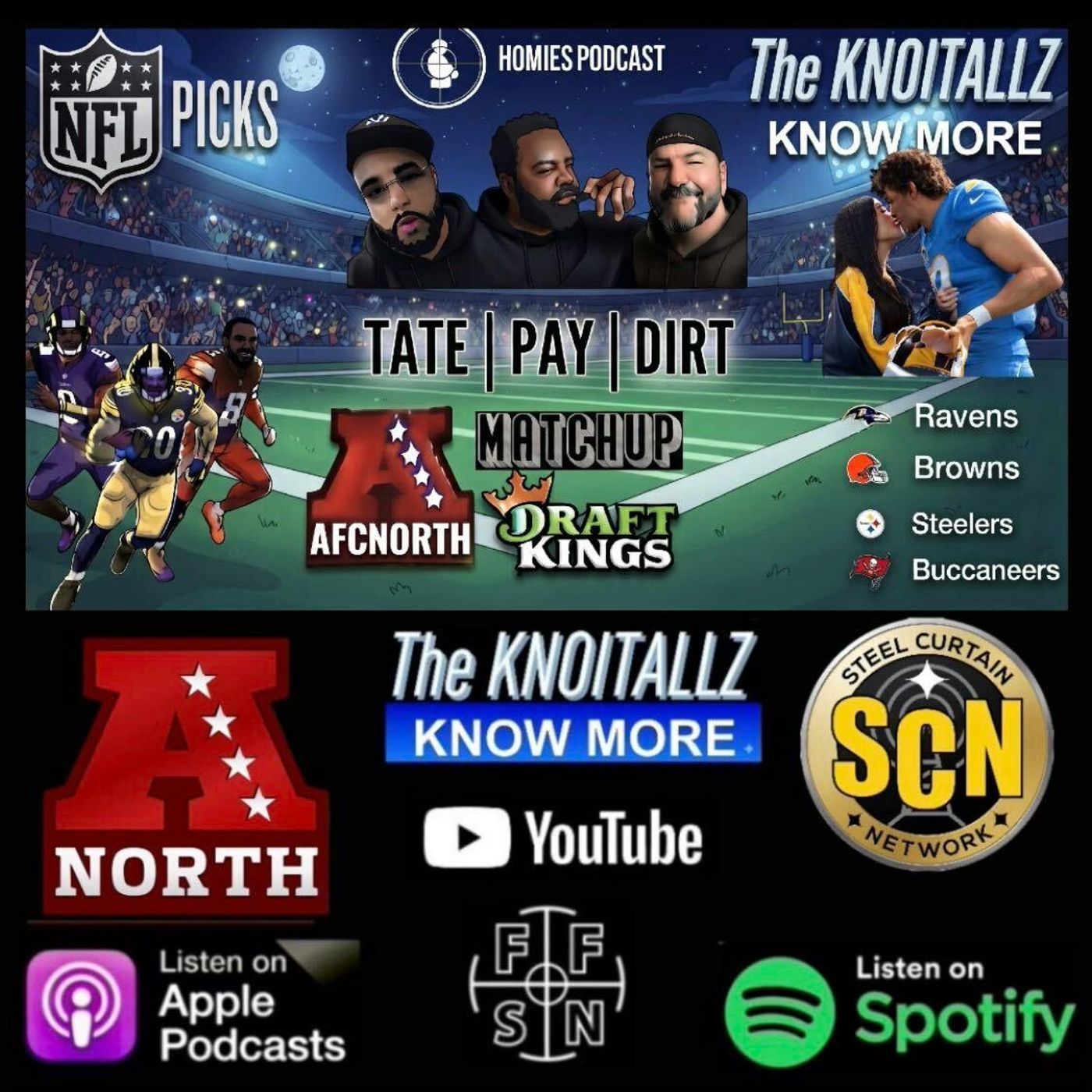 The Homies: Gridiron Grind & AFC North Week 6 Matchups