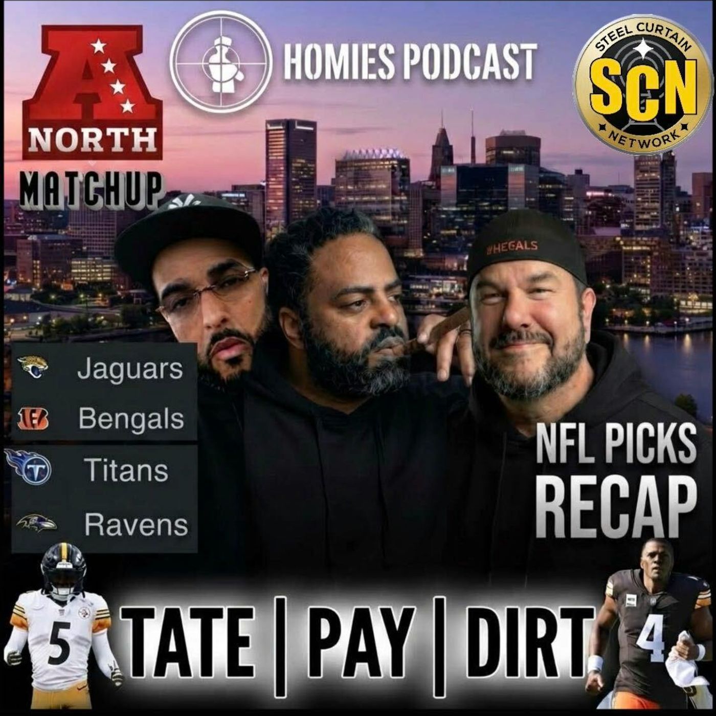 The Homies: Turnpike Recap, AFC North Matchups & Week 4 Picks